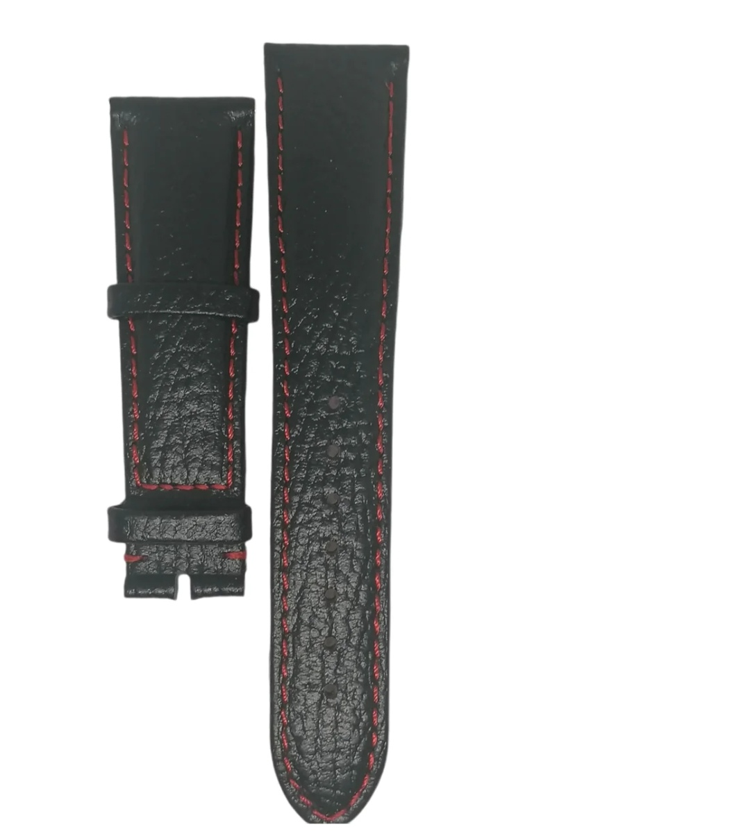 CUSTOM MADE LEATHER STRAP BLACK