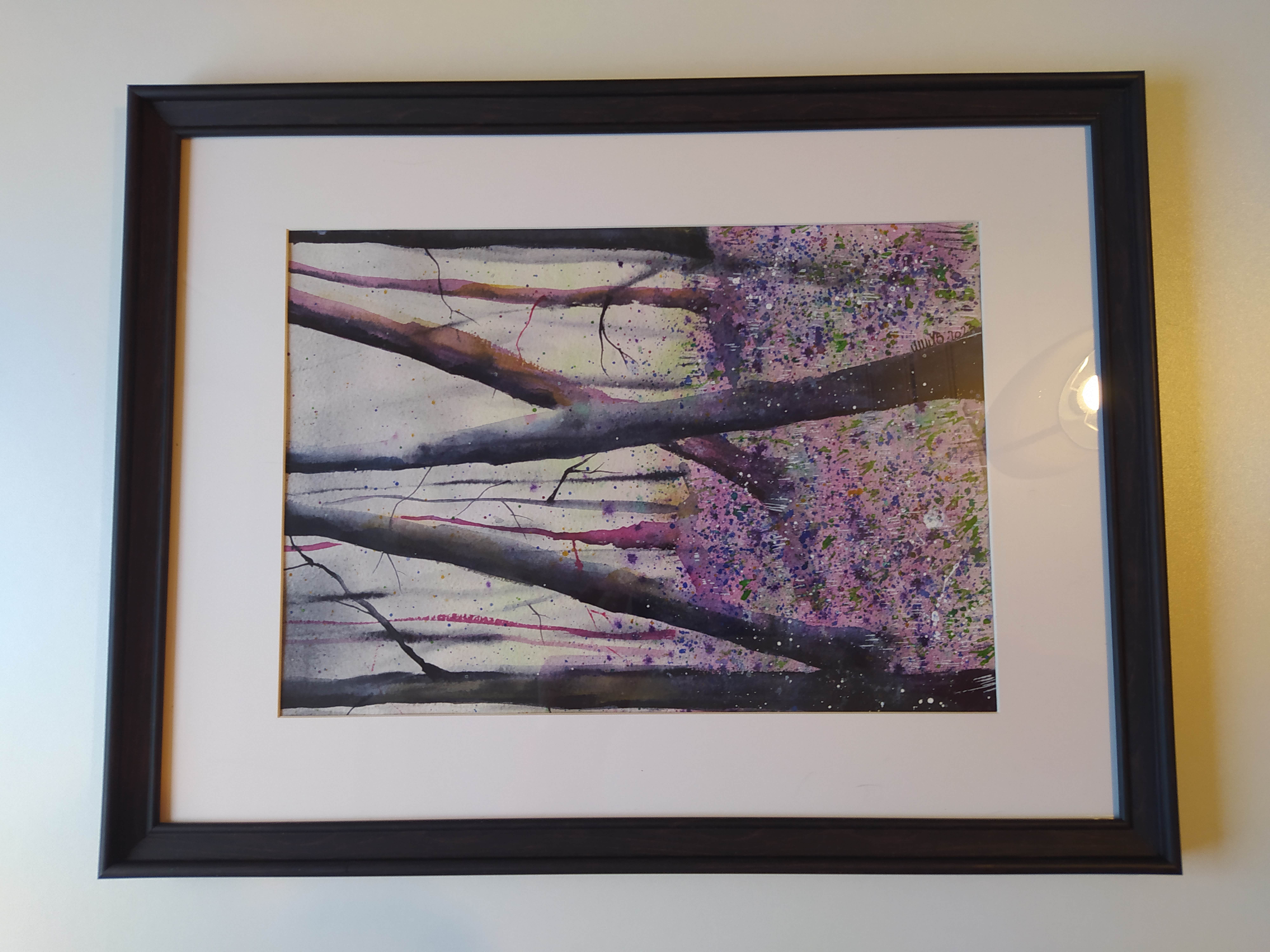 Purple forest