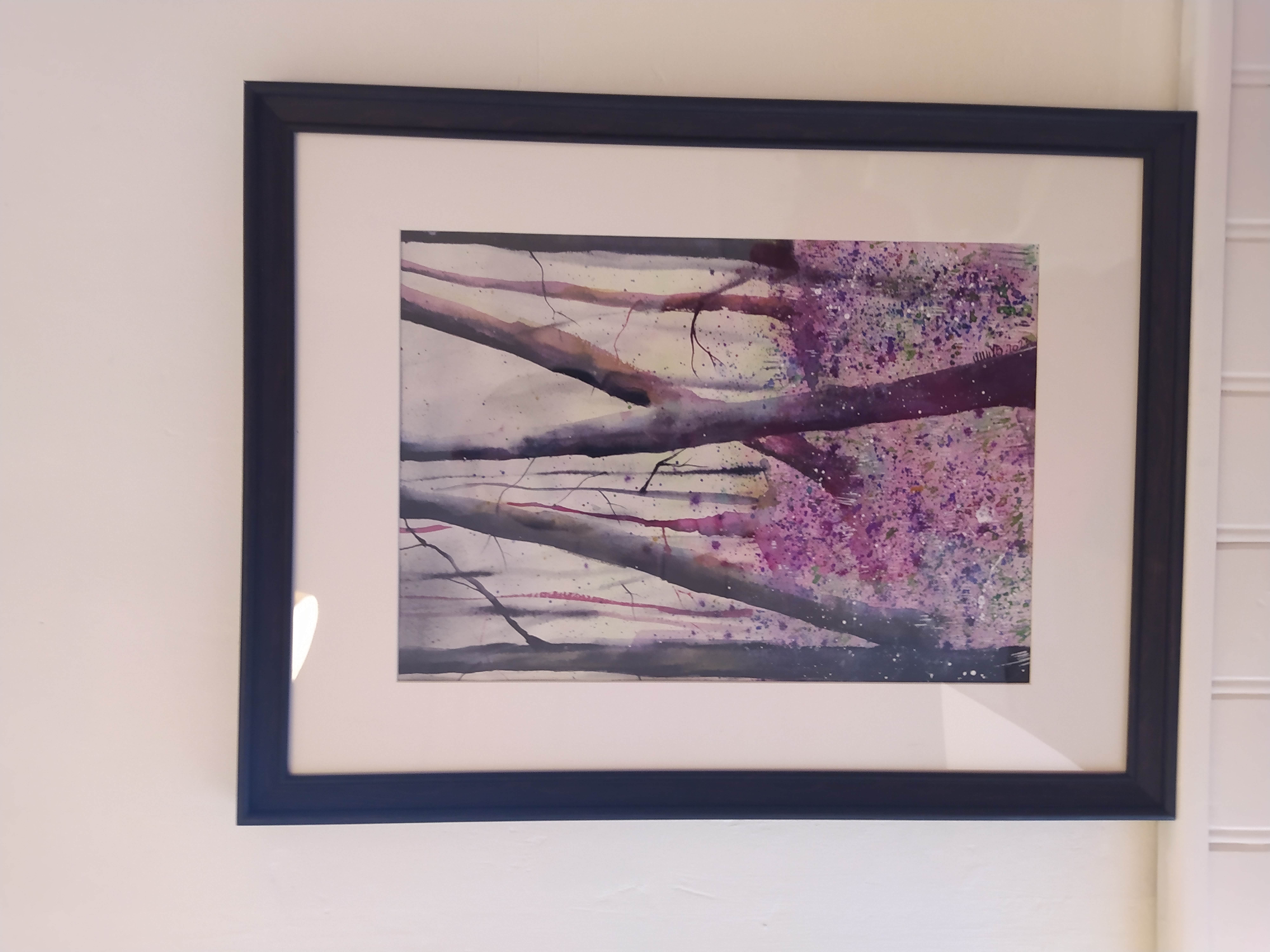 Purple forest