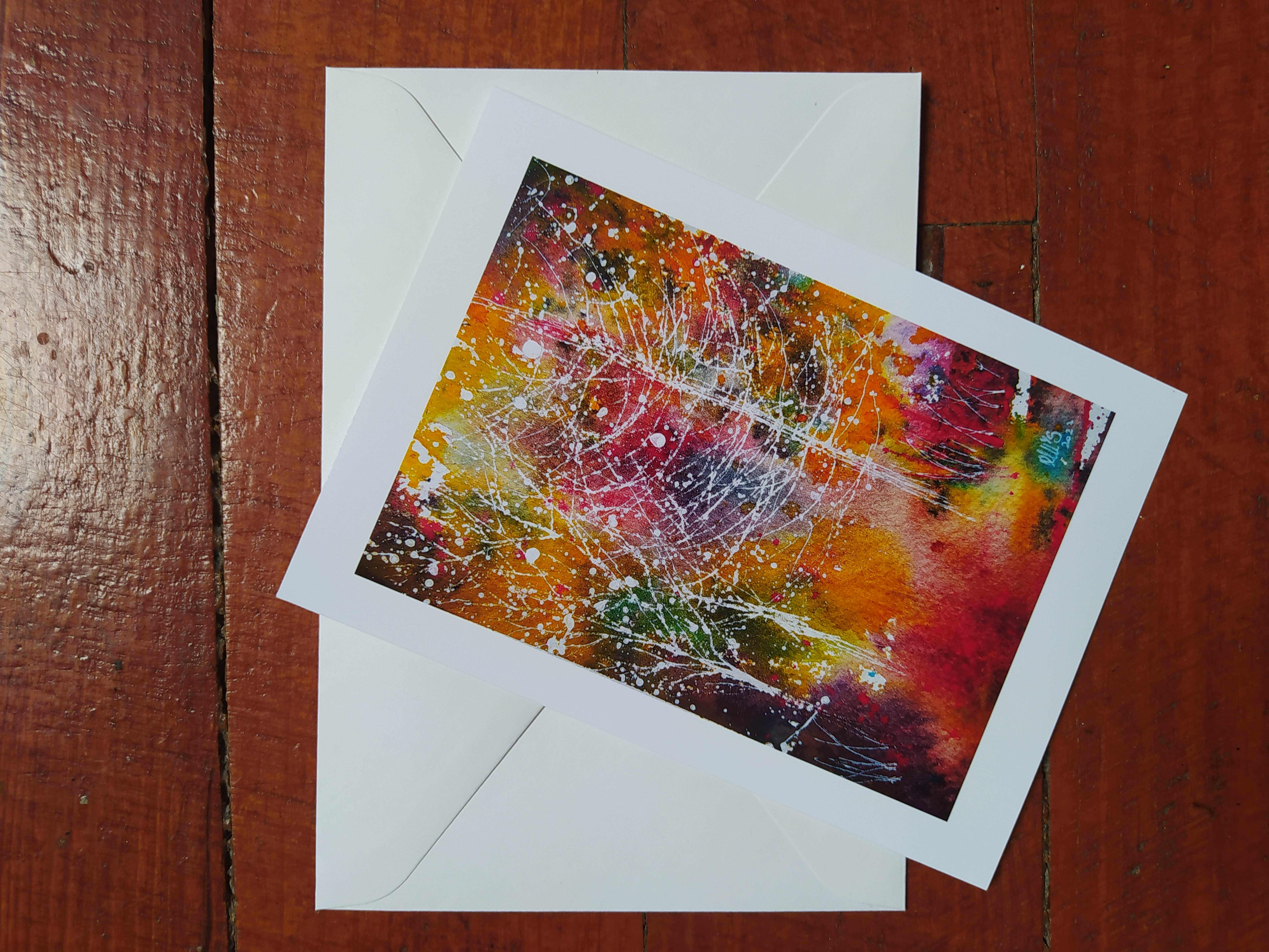 Carte avec enveloppe 9