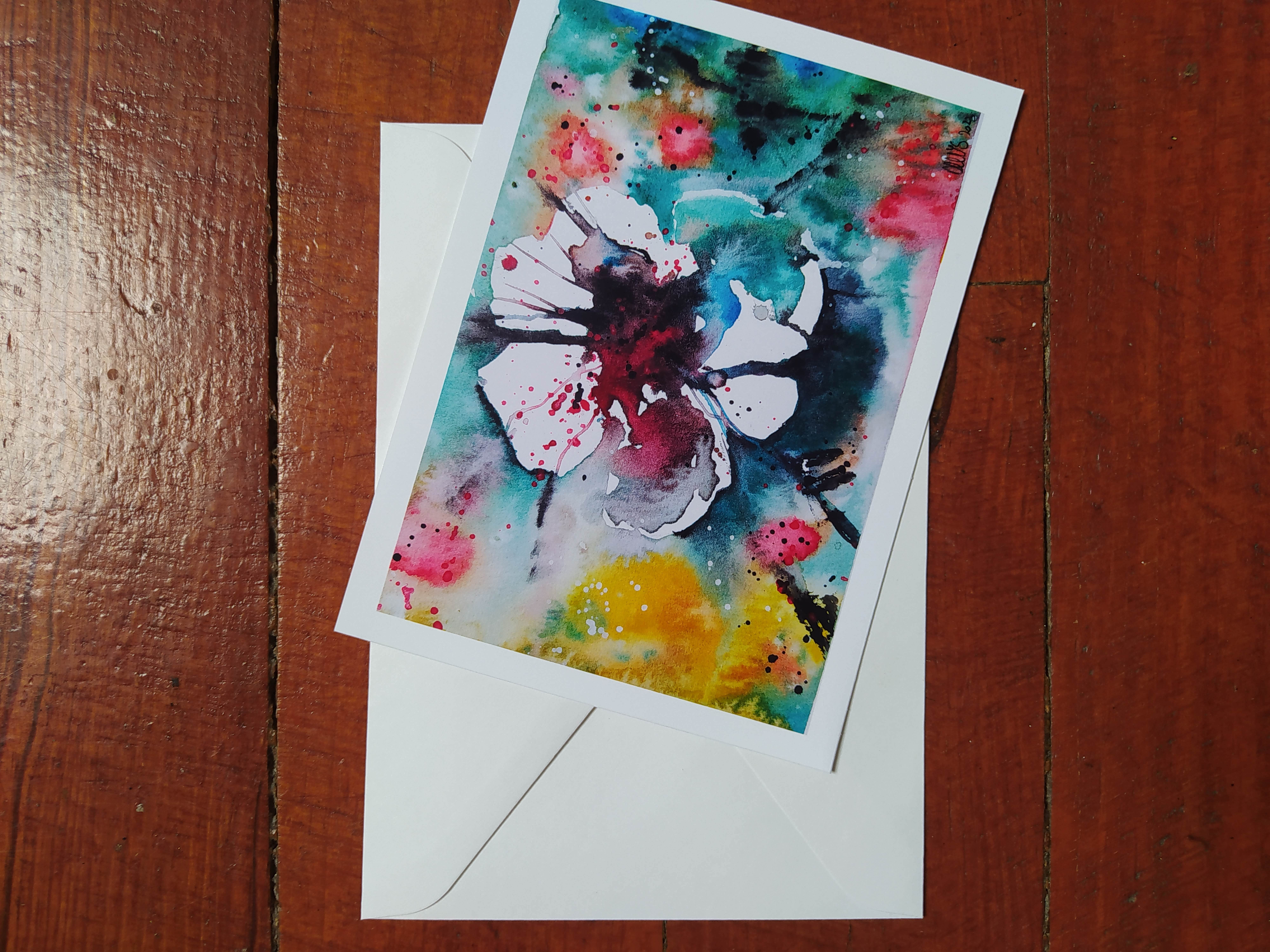 Carte avec enveloppe 8