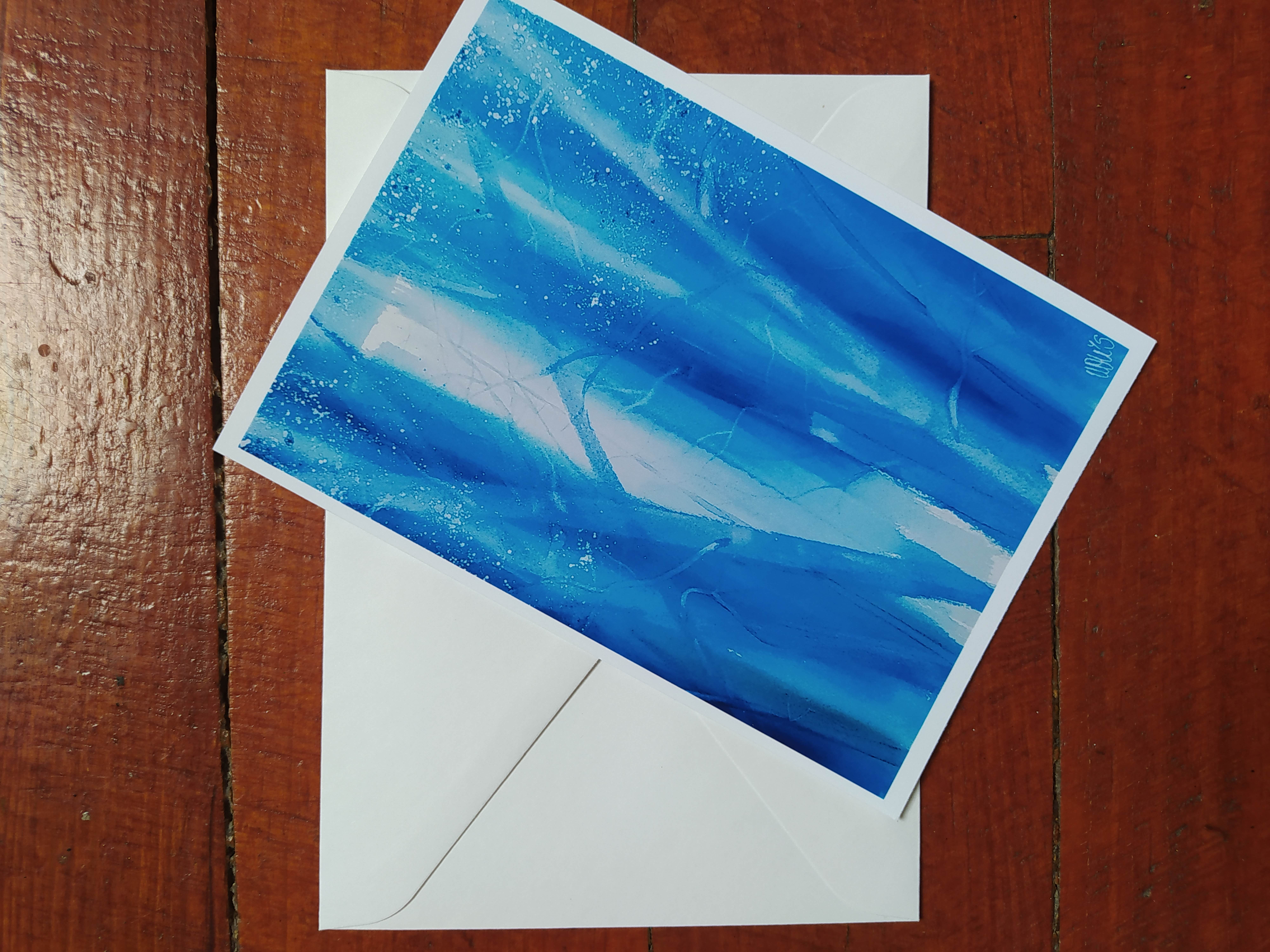 Carte avec enveloppe 7