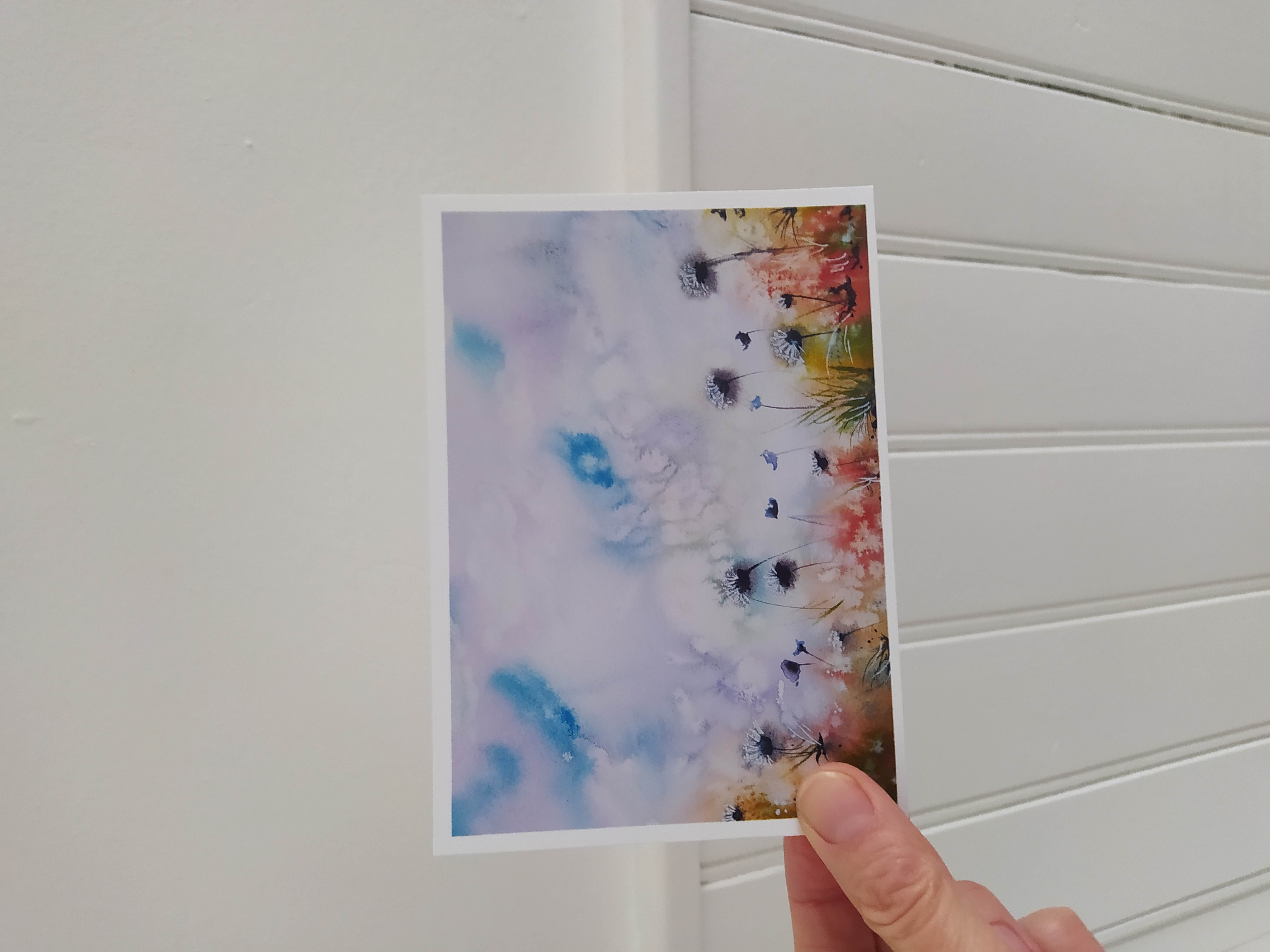 Carte avec enveloppe 6