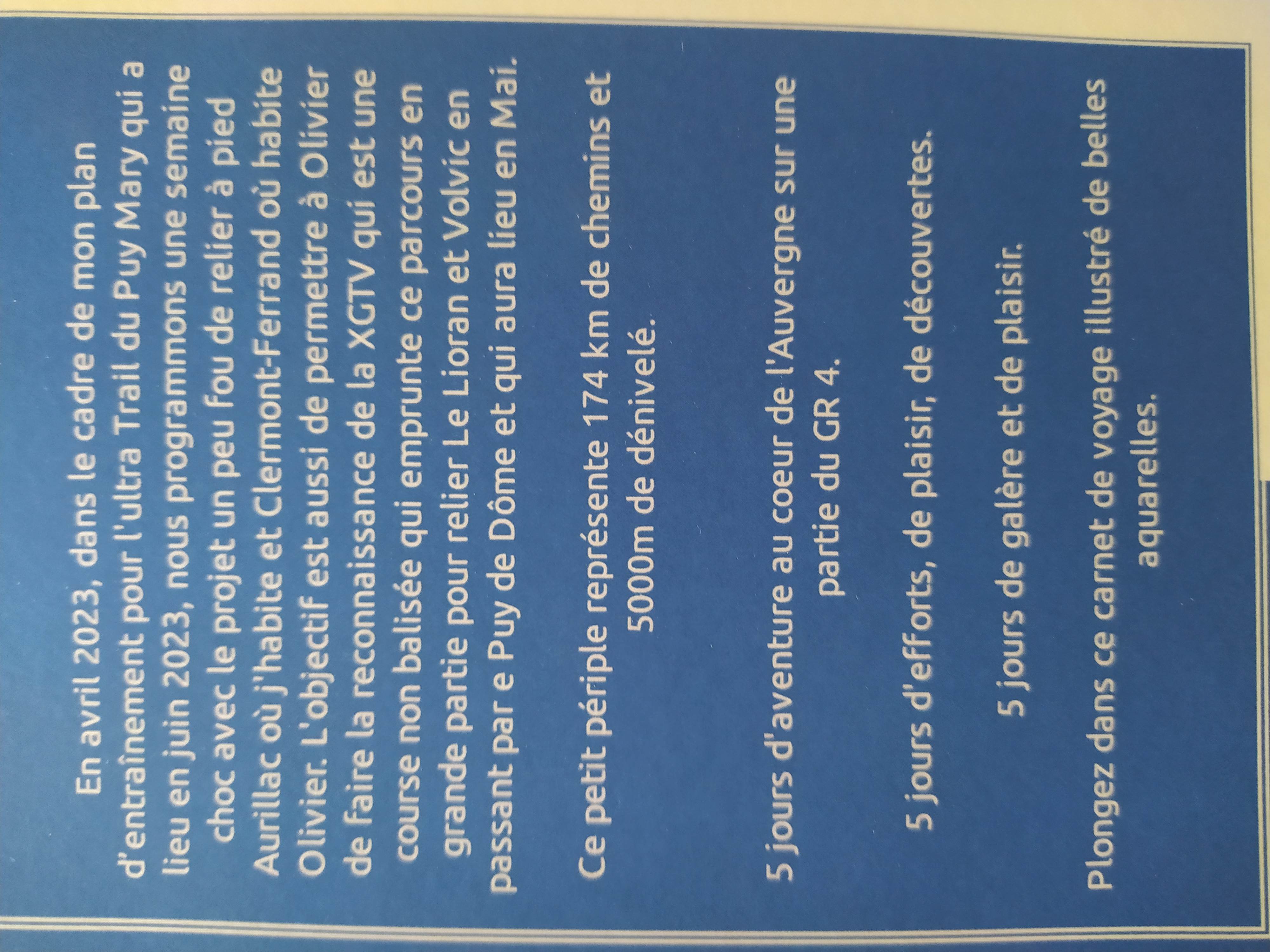 La grande traversée de l'Auvergne