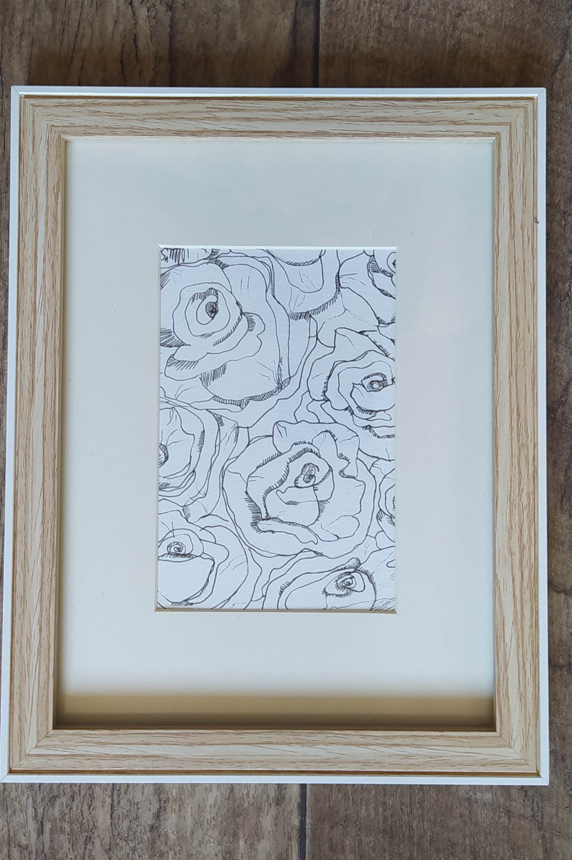 Série Roses- Dessin