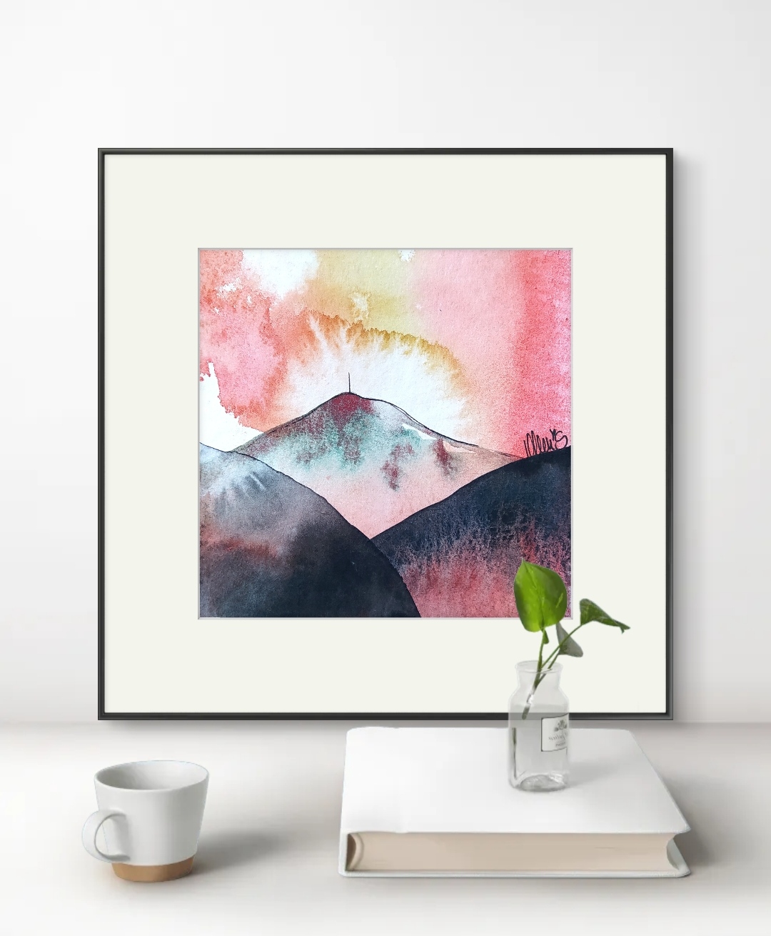 Puy de Dôme orangé