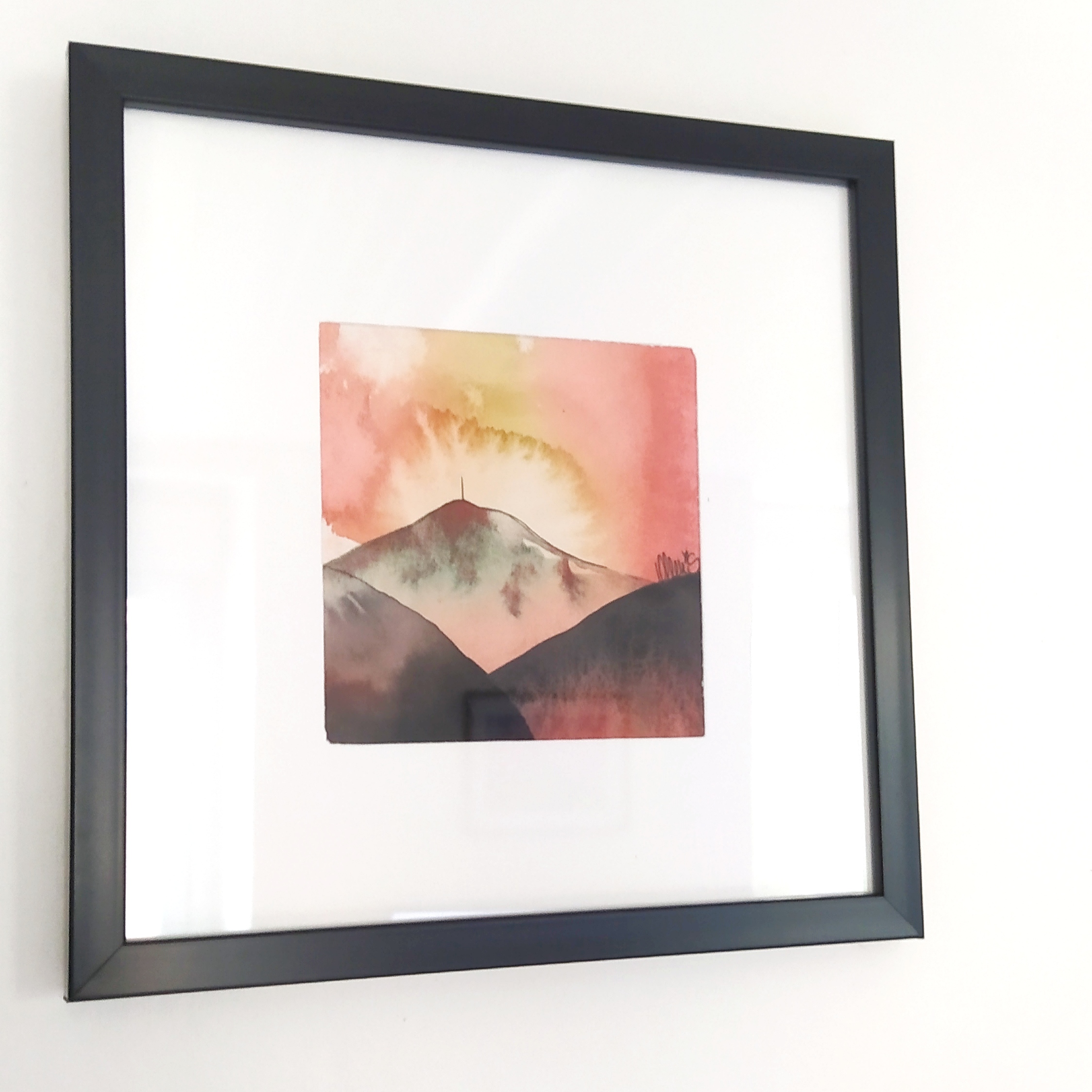 Puy de Dôme orangé