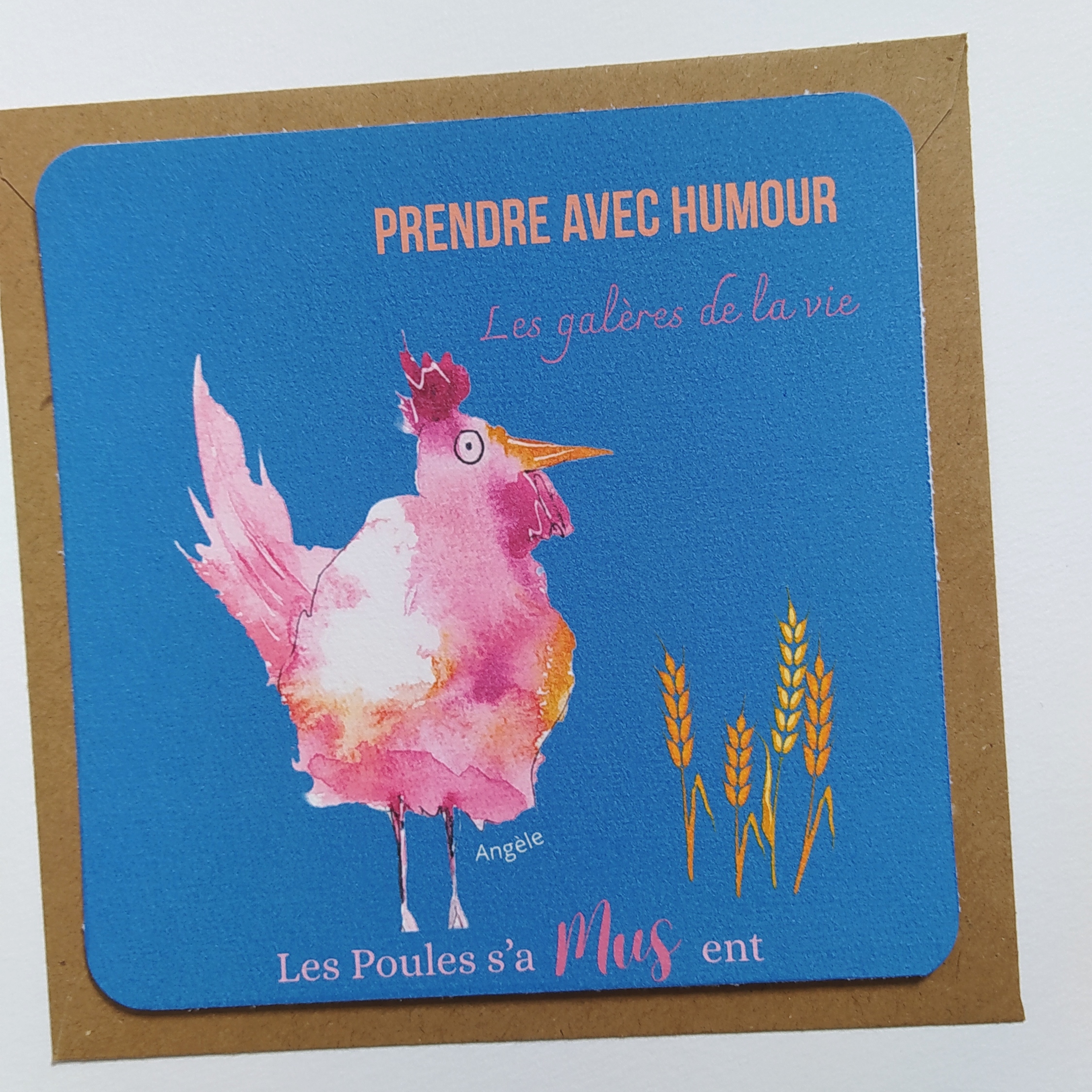 Cartes Les Poules s'aMUSent