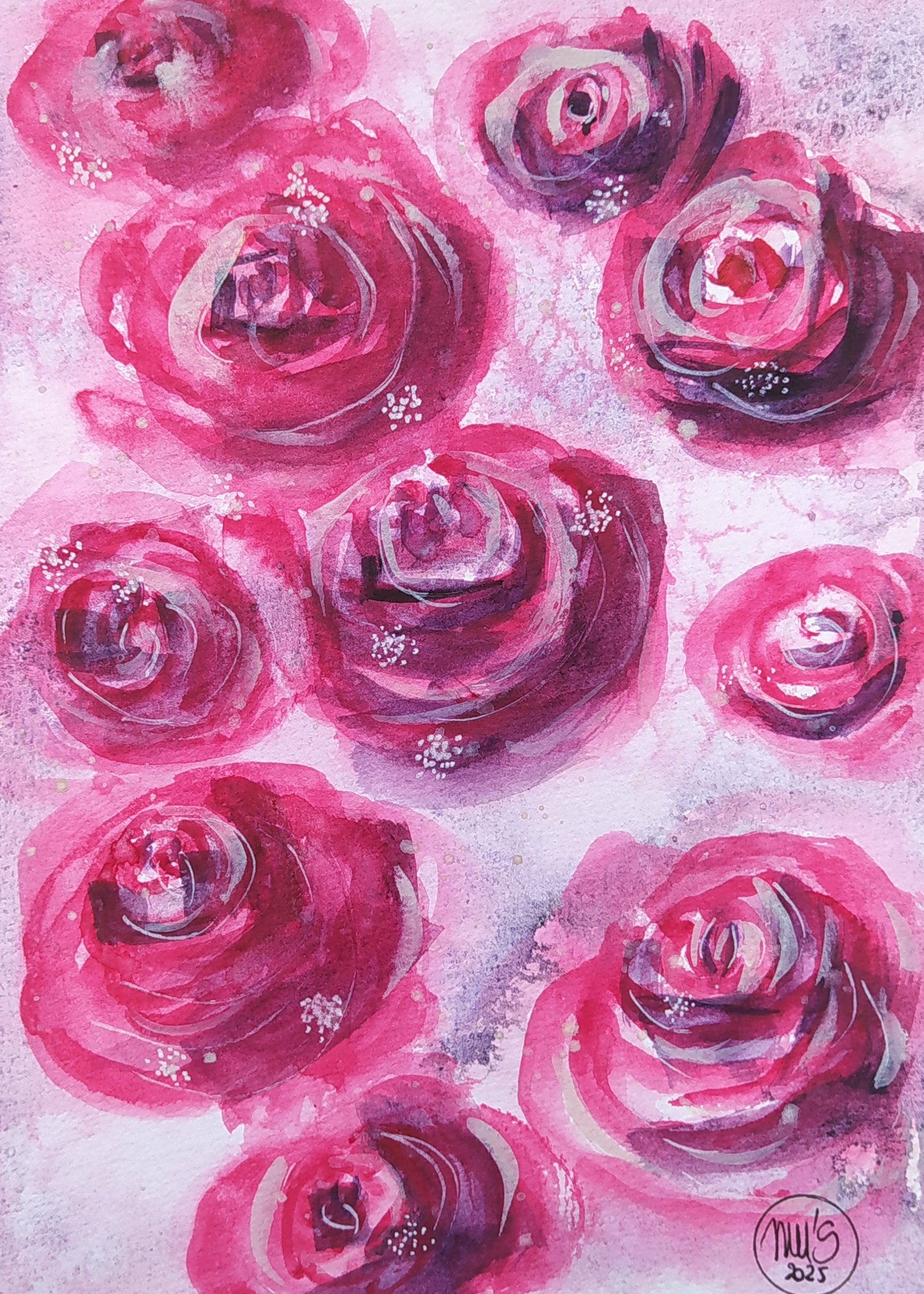 Sur la route des roses