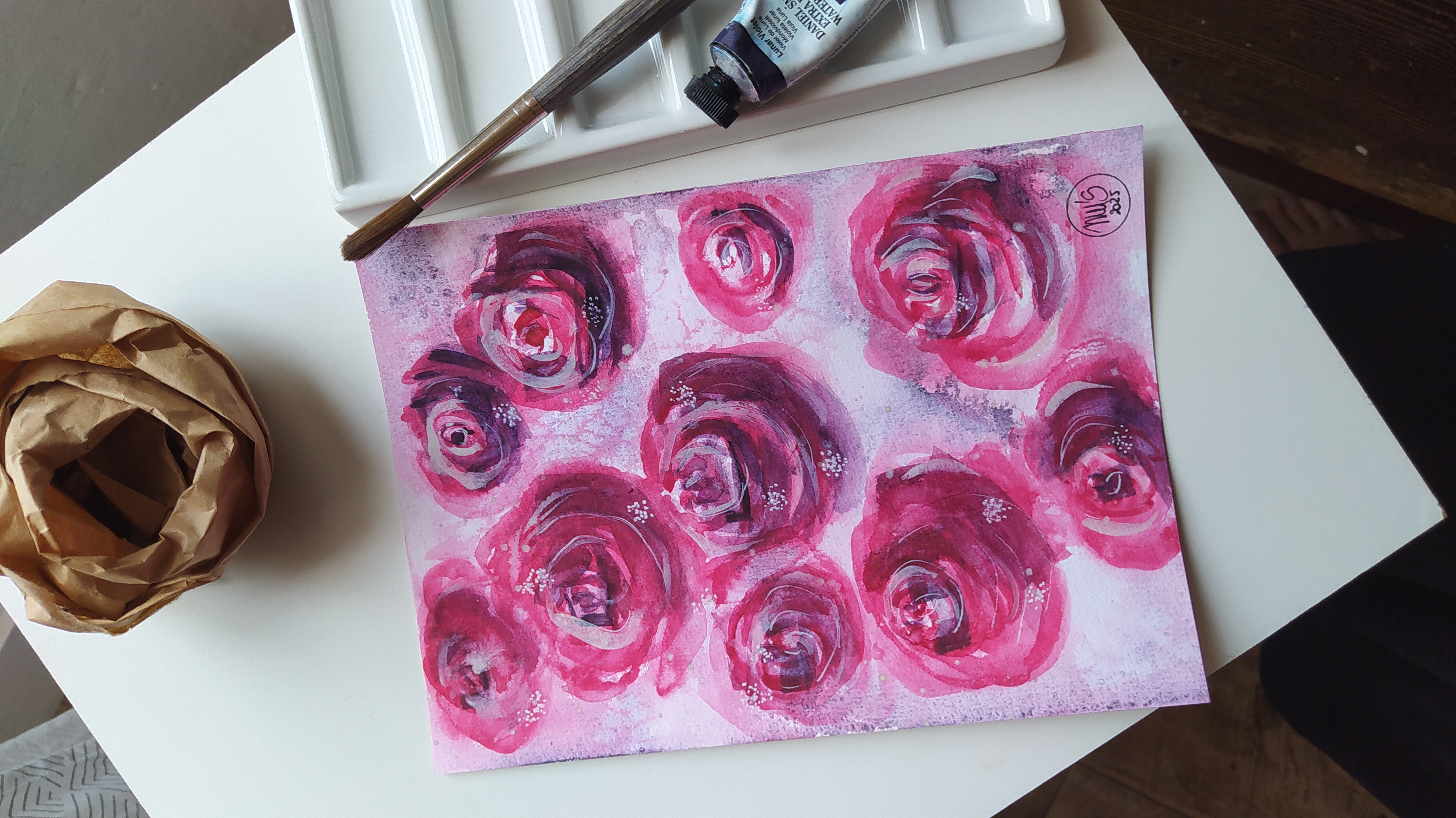 Sur la route des roses