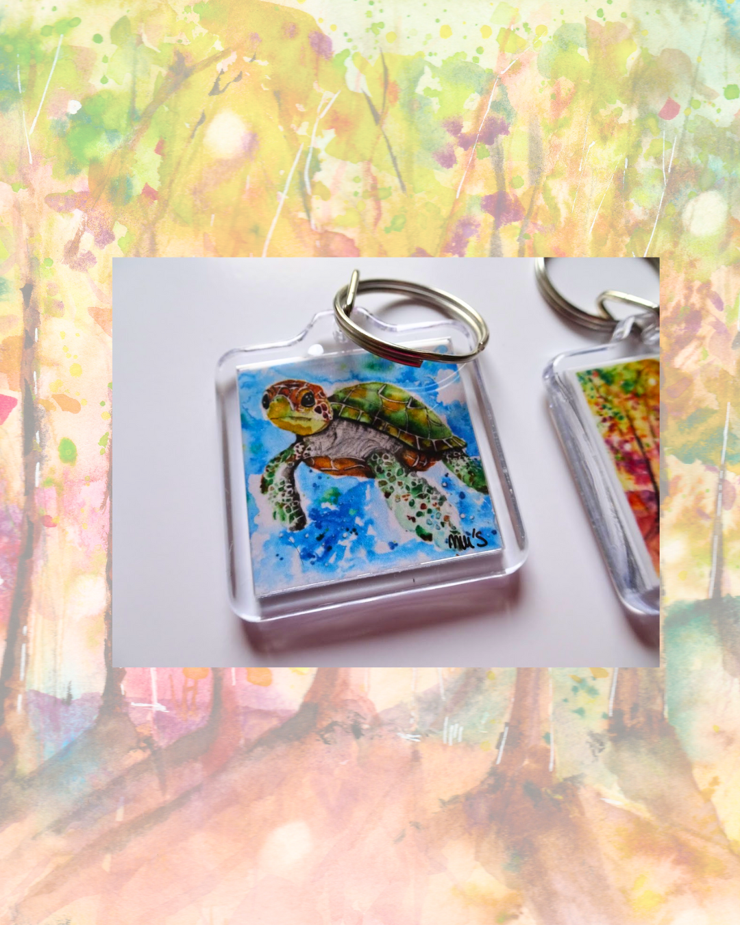 Porte Clés artistique 