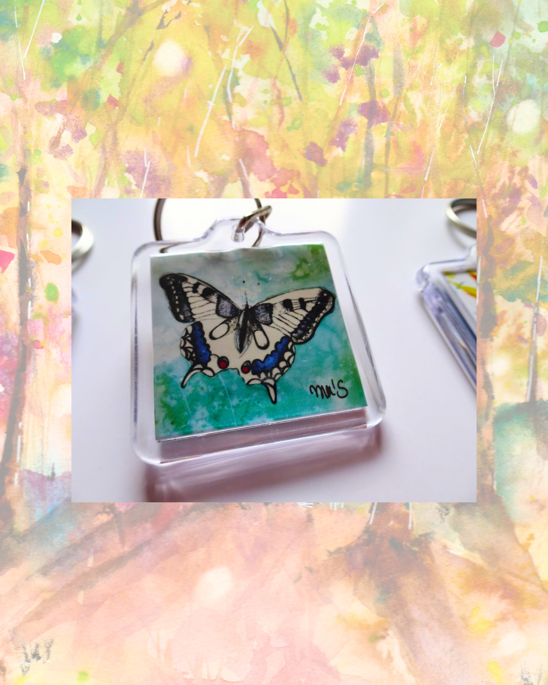 Porte Clés artistique 