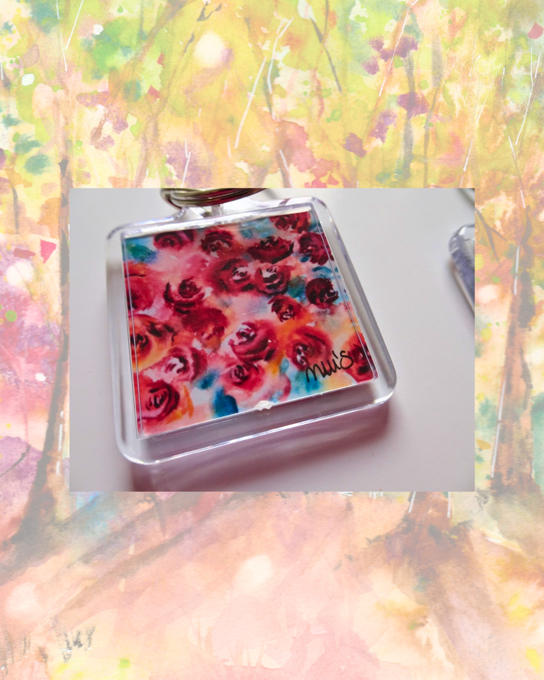 Porte Clés artistique 