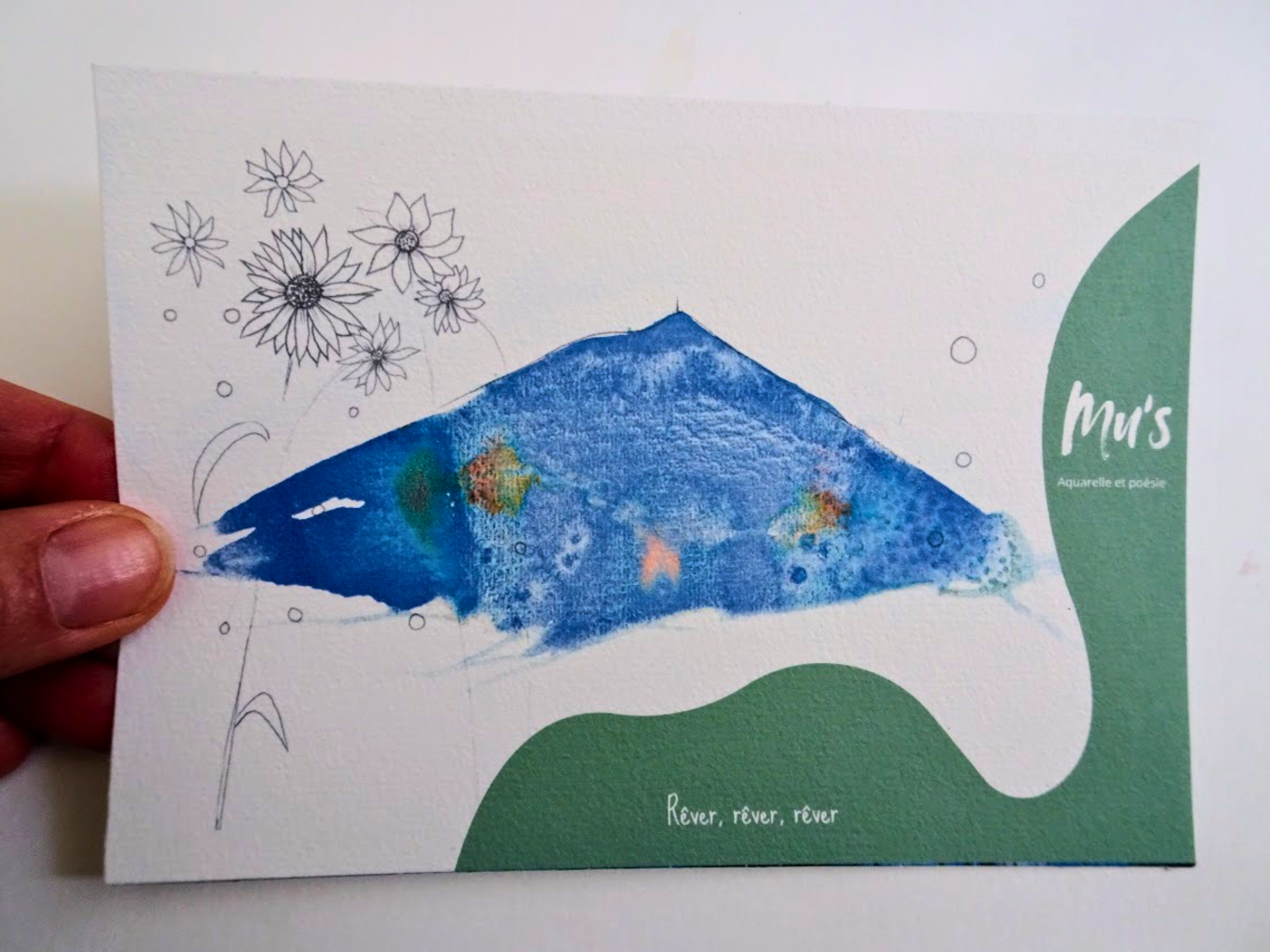 Cartes d'Art- Aquarelle 