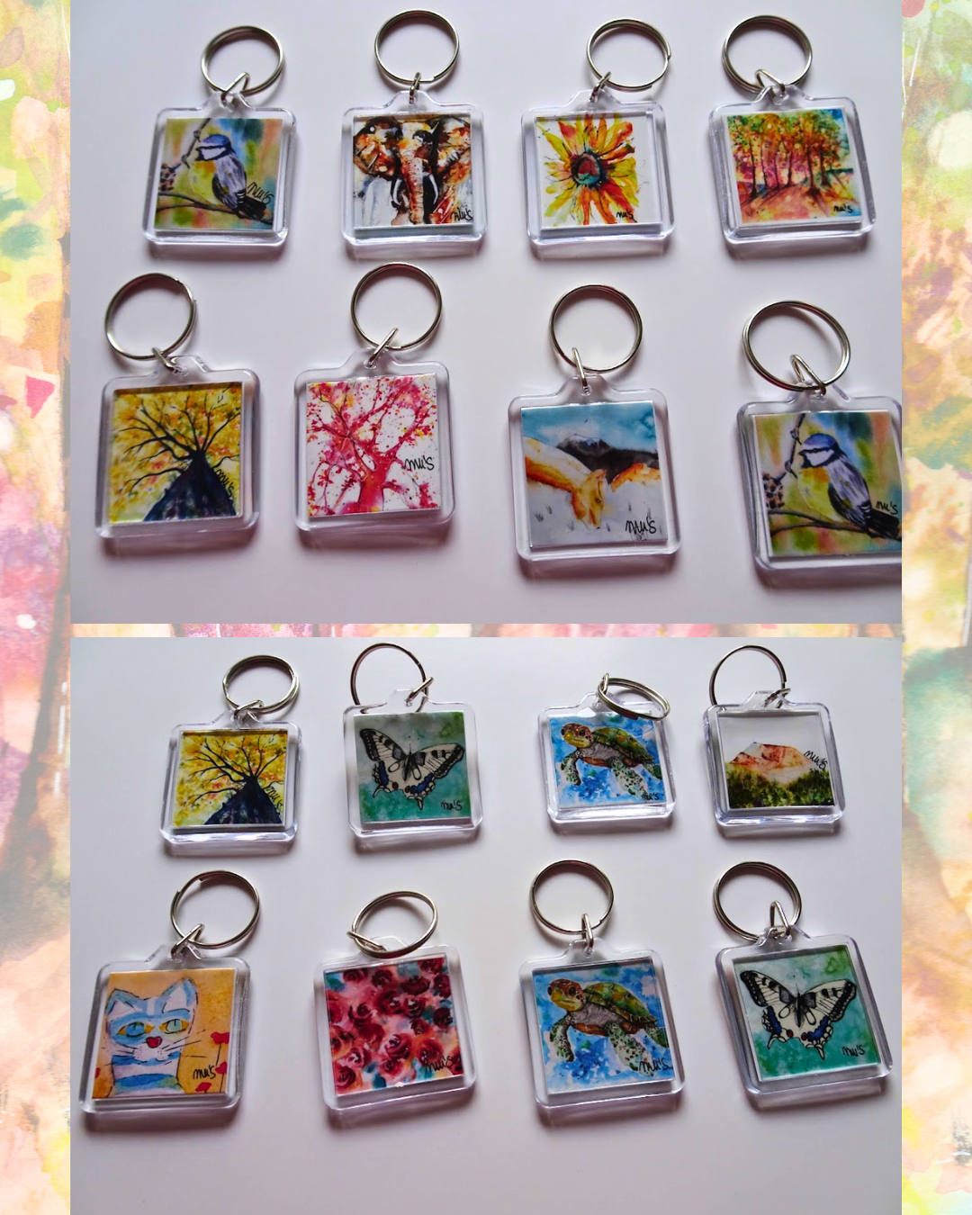 Porte Clés artistique