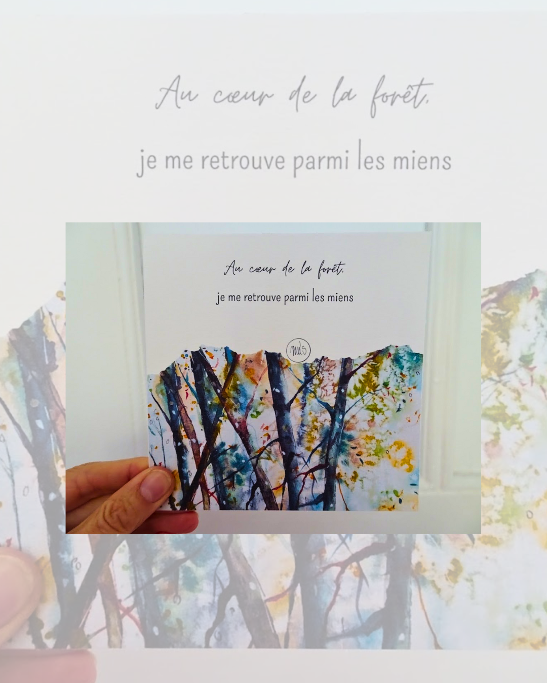 Cartes poétiques inspirantes