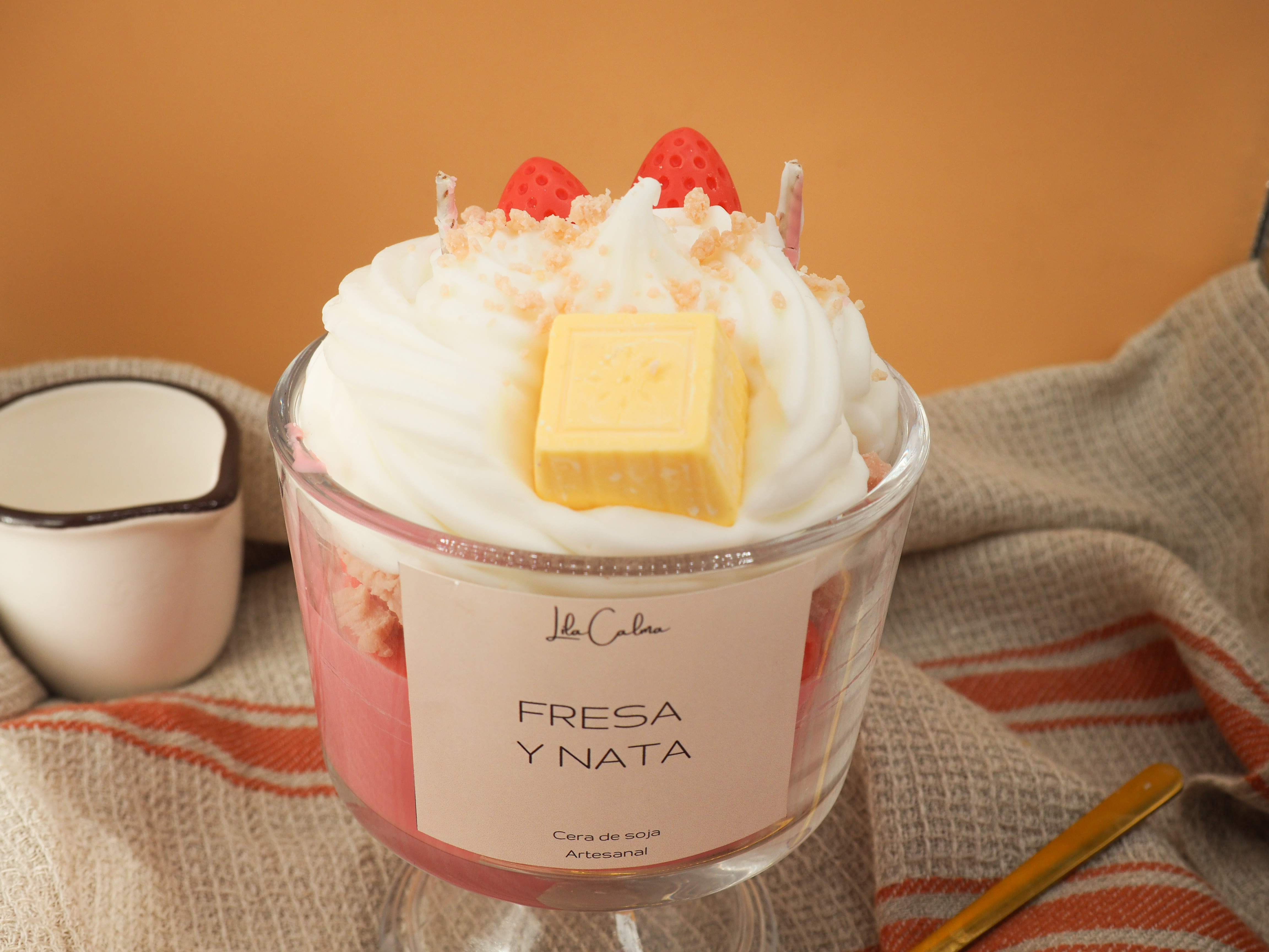 Pastel de fresa y nata