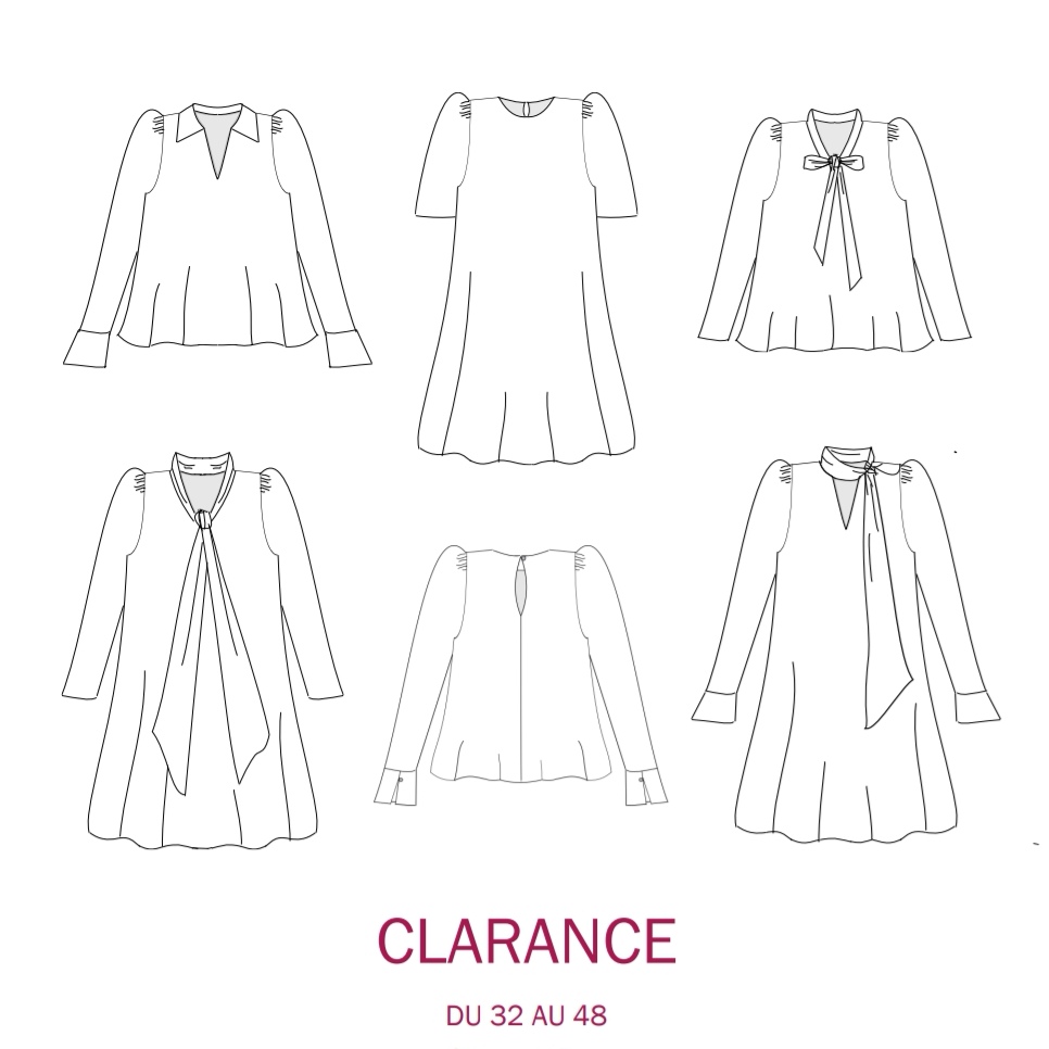BLOUSE / ROBE CLARANCE - PDF