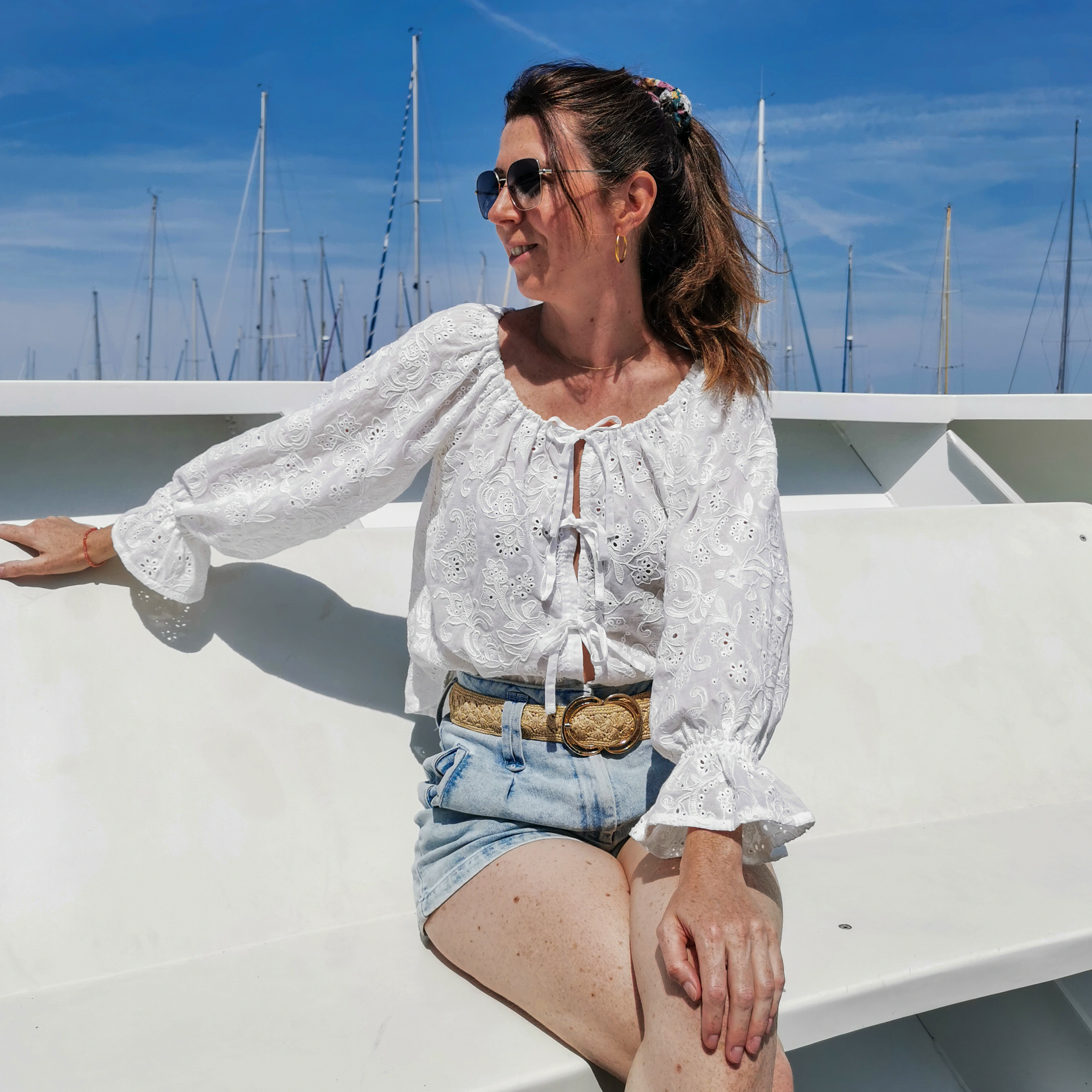BLOUSE / CROP TOP SOFIA - PDF