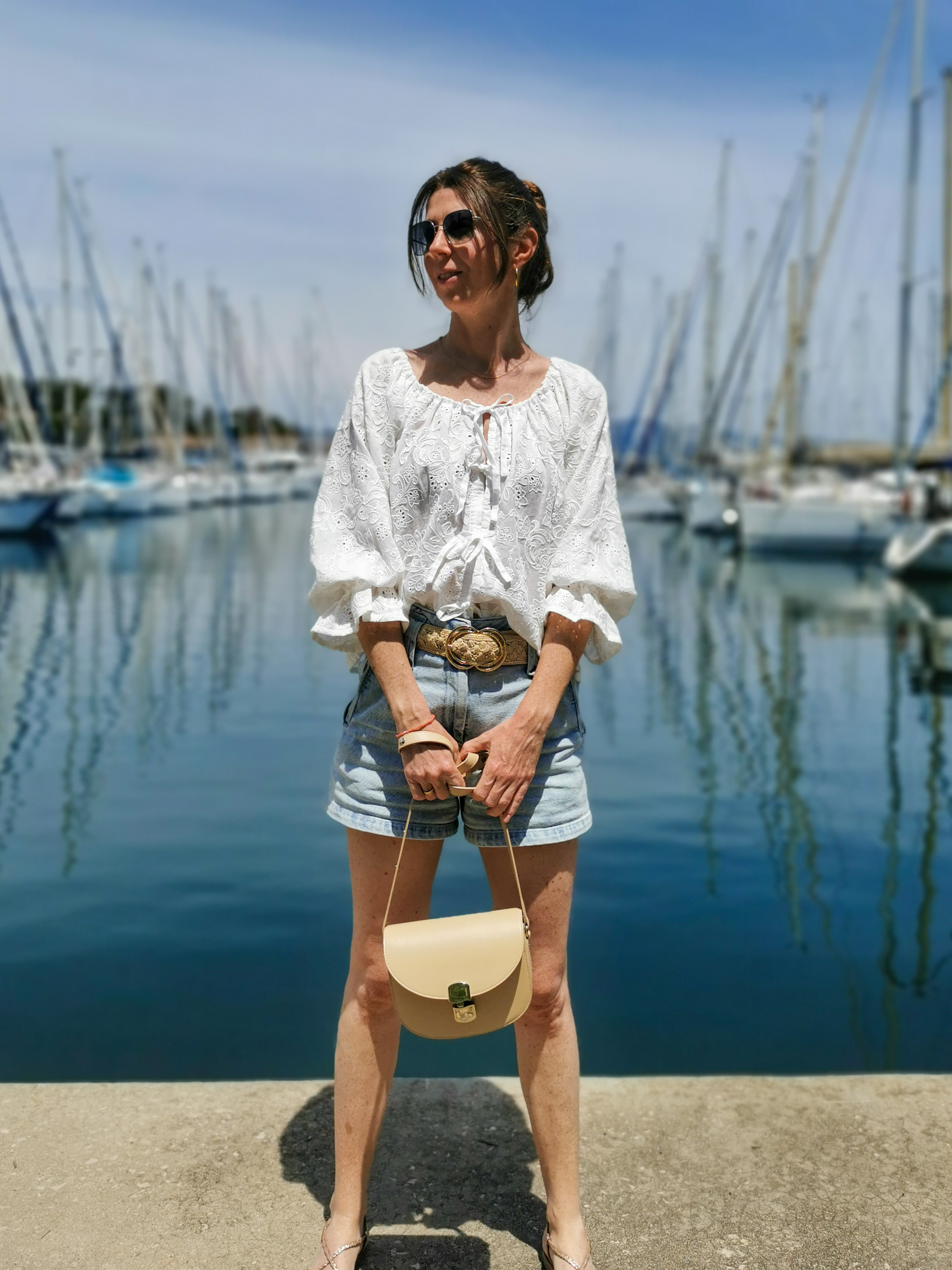 BLOUSE / CROPTOP SOFIA - POCHETTE