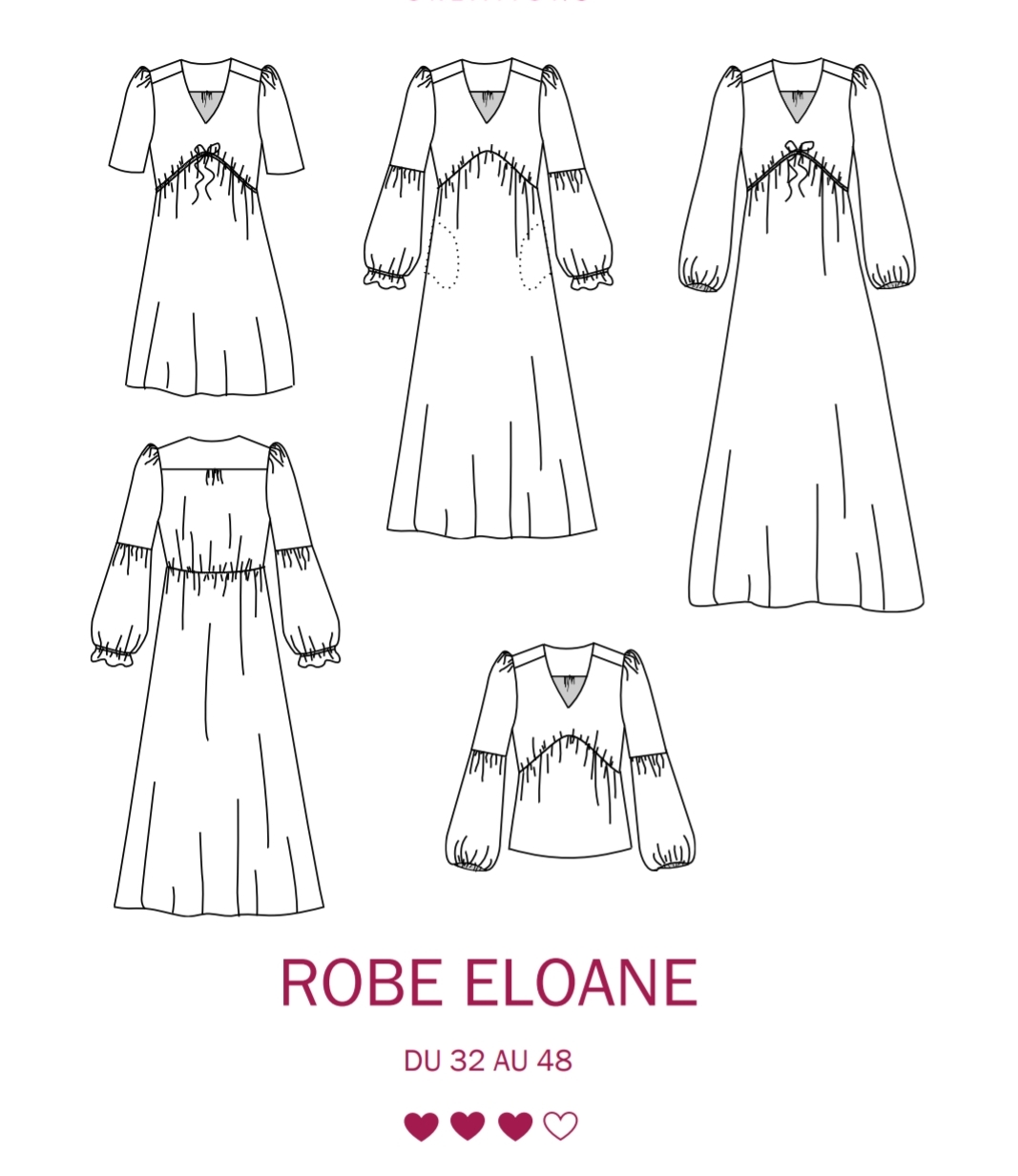 ROBE ELOANE - POCHETTE
