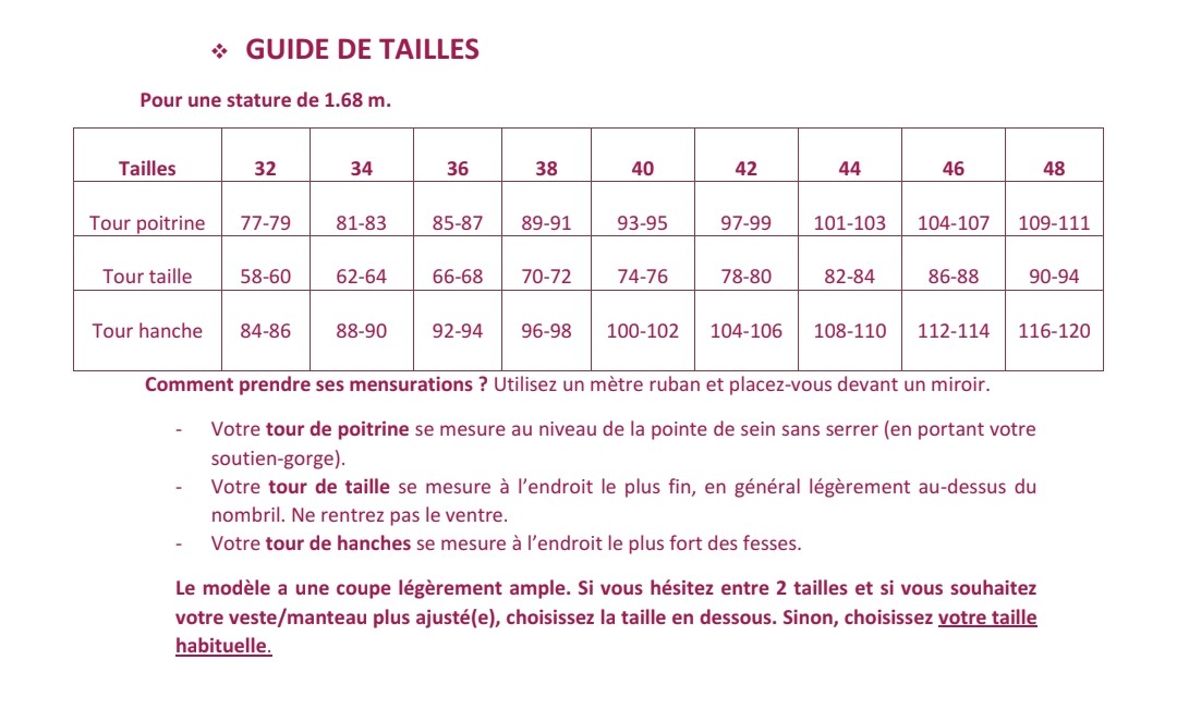 VESTE/MANTEAU ANDY - PDF