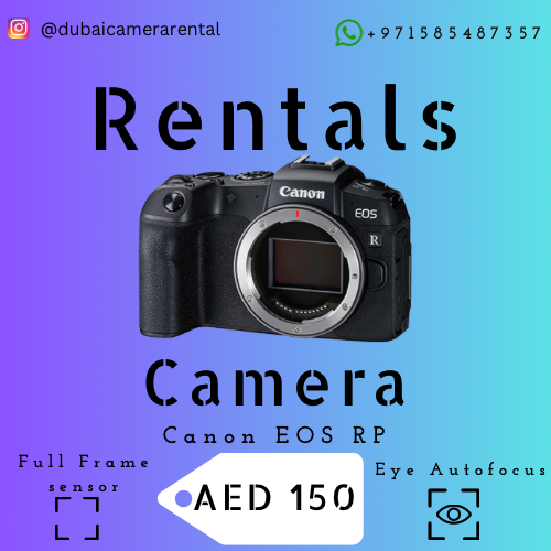 Mirrorless Camera Canon RP for Rent