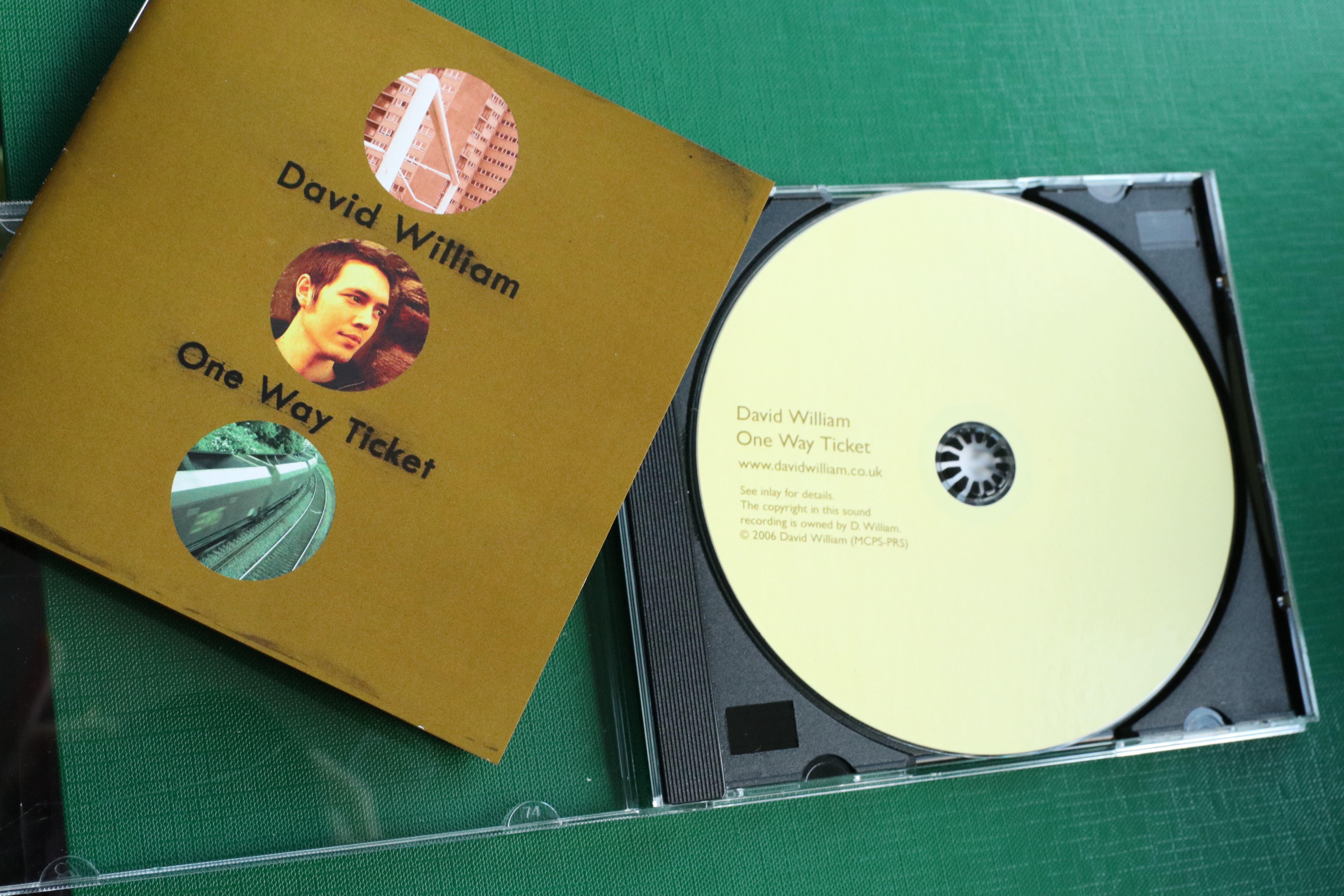 David William - One Way Ticket (CD)