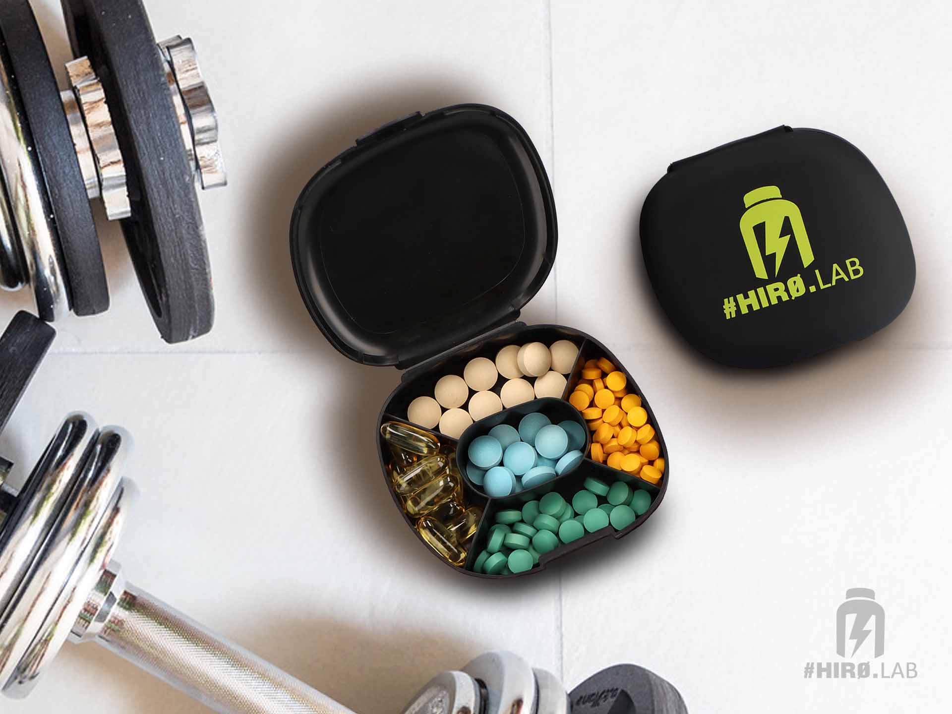 Hiro.lab Dėžutė kapsulėms