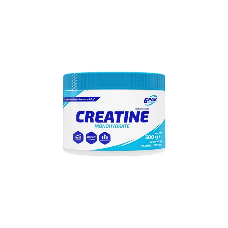6PAK Creatine Monohydrate – 300g