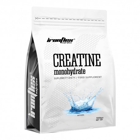 IronFlex Creatine Monohydrate - 1000g naturalus