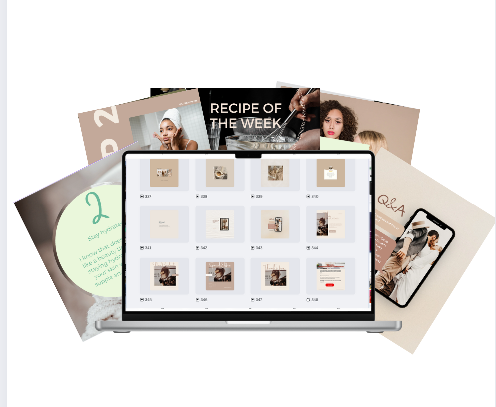 340 Page Social Media Content Kit