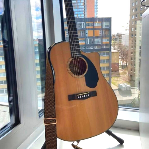 Auksinis gitaros diržas