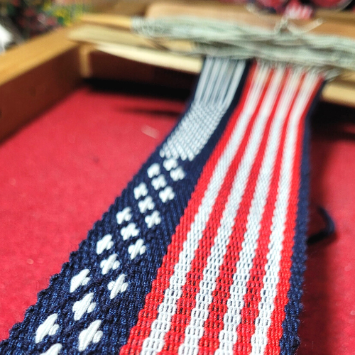 Peteliškė Amerikos vėliava