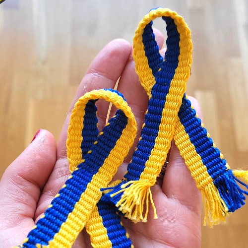 Ukrainos atributika sagė Ukrainos vėliava