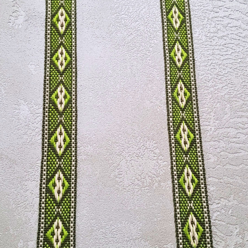 Tautinė juosta Samaninė žalia