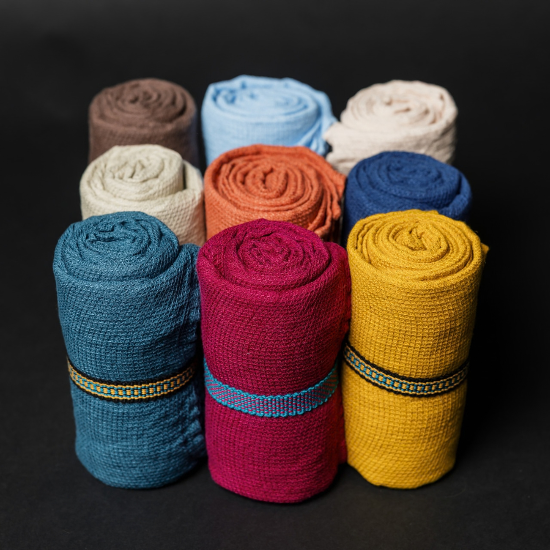 Lininis rankšluostis Terakota