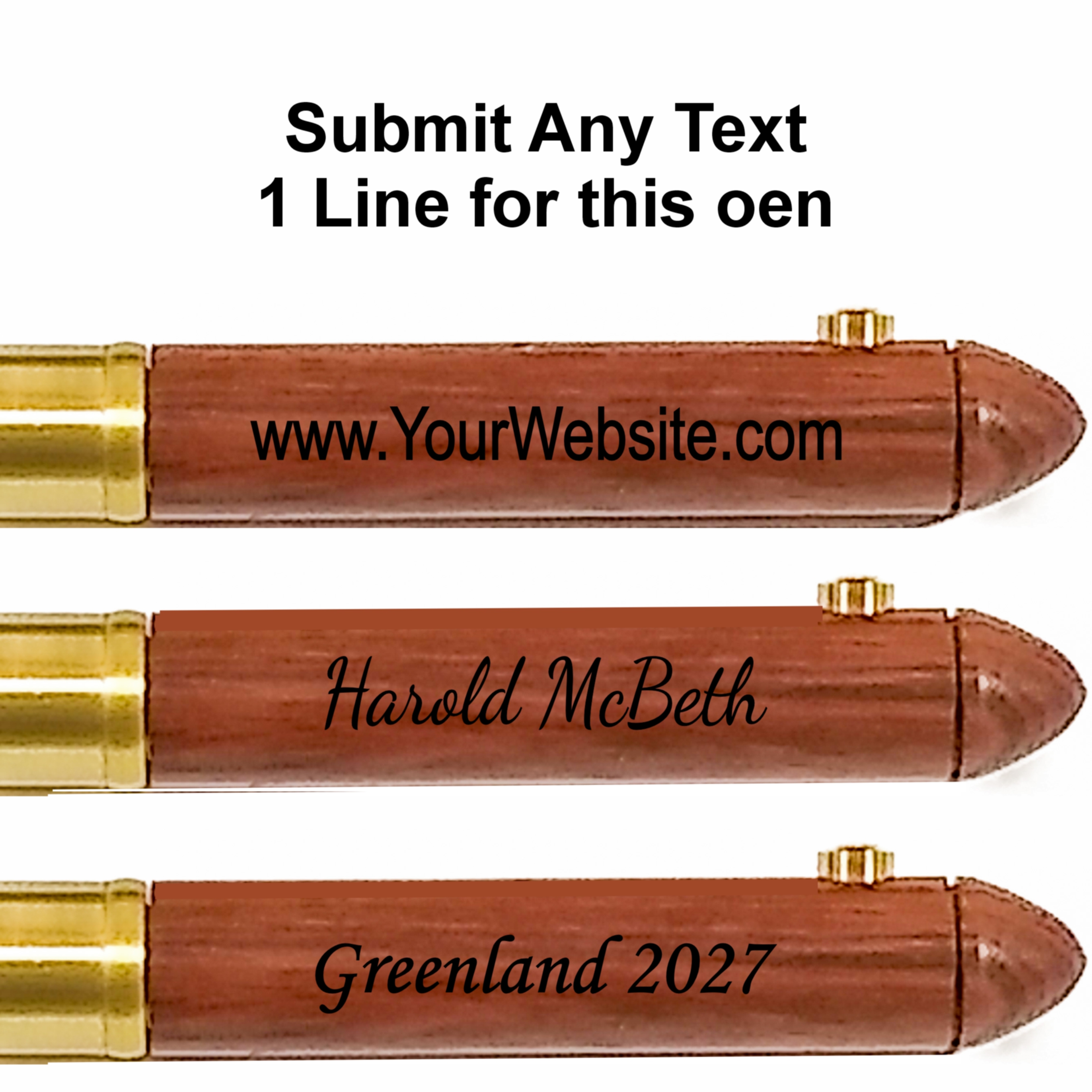 Rosewood Vintage Pen Set