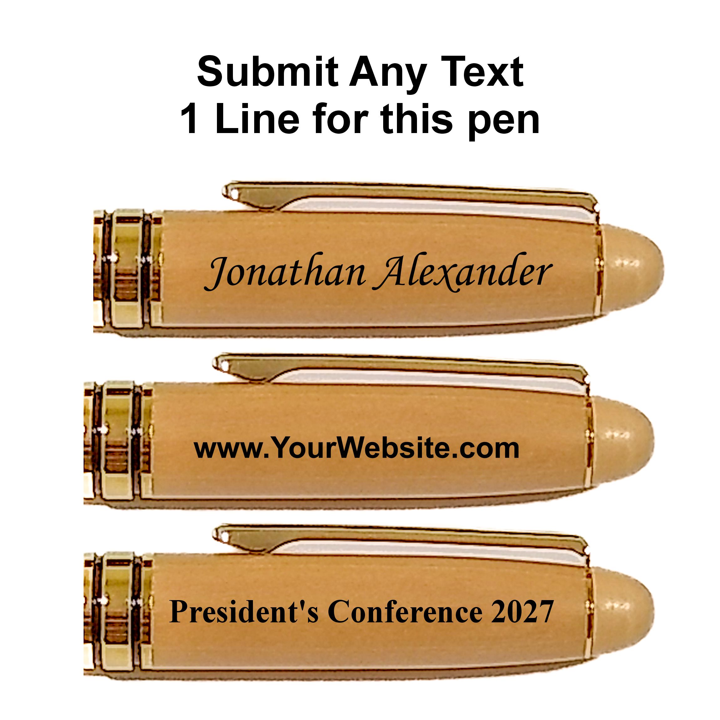 Maple Rollerball Pen Sets