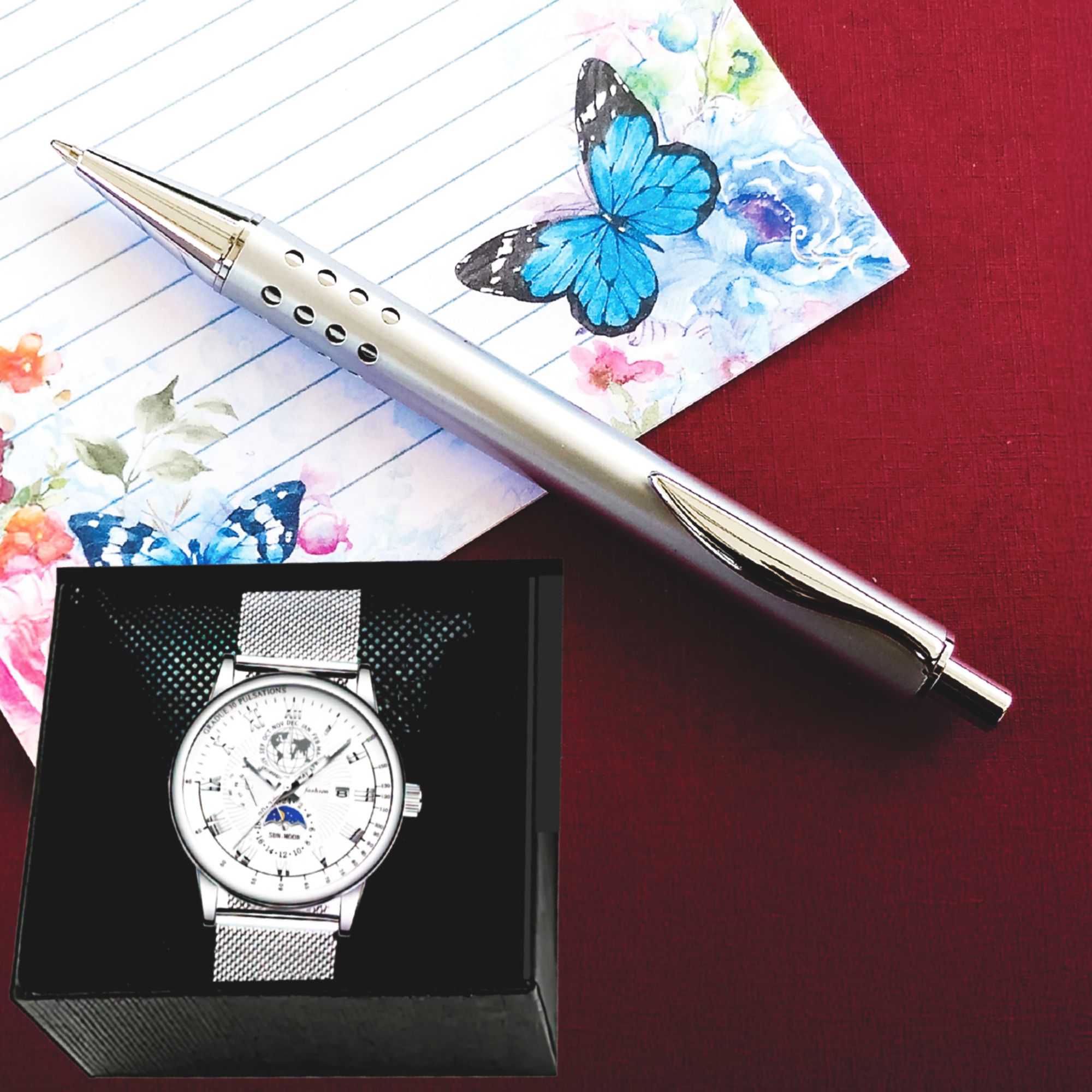 Silverado Pen & Watch Set