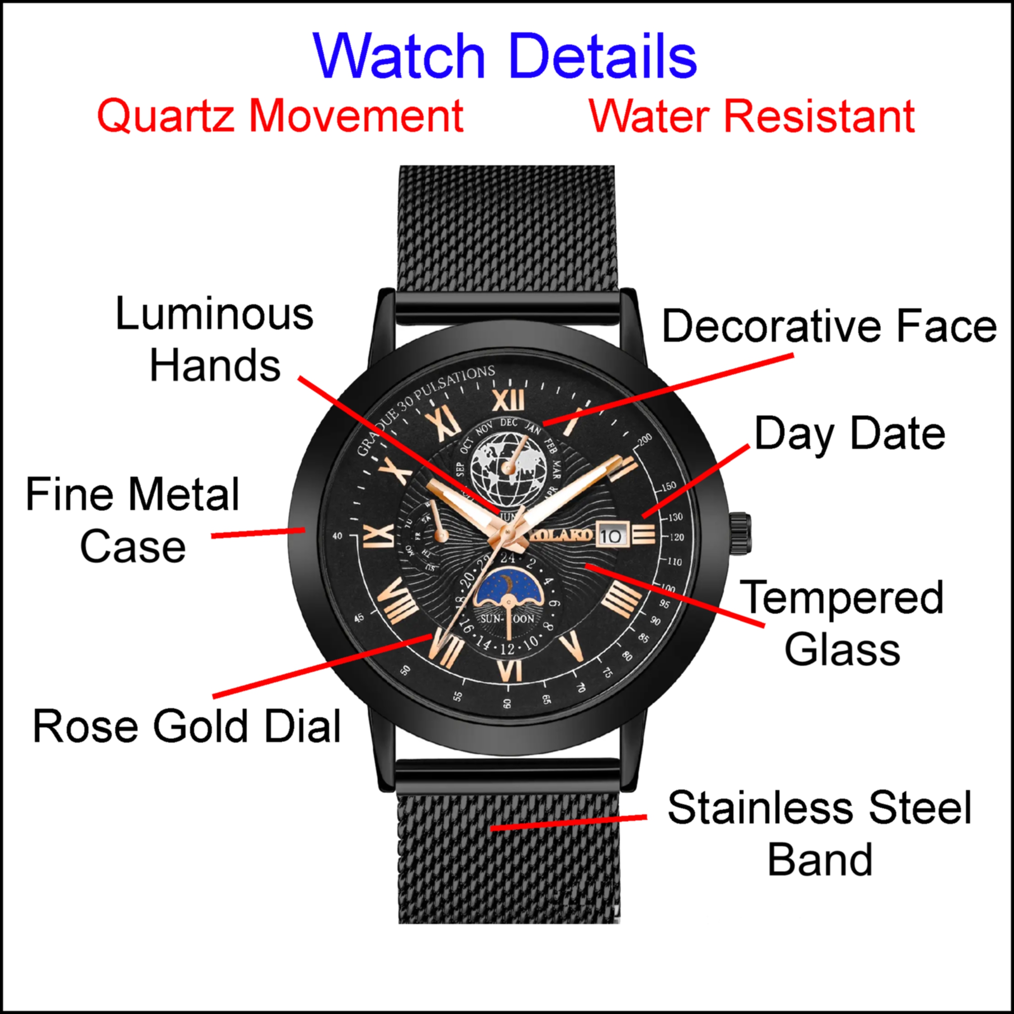 Sovereign Pen & Watch Set