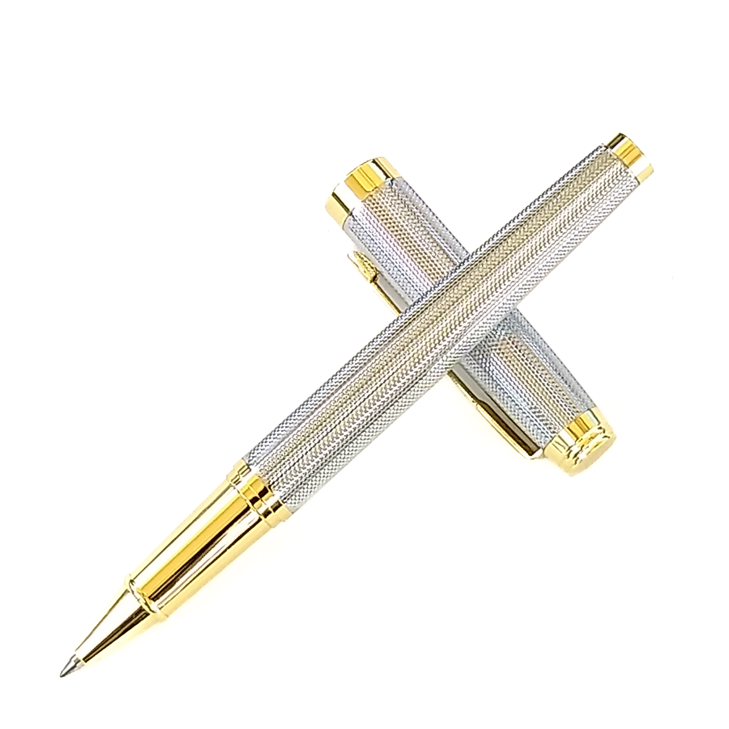 Silver Illusion Pen & Watch Set