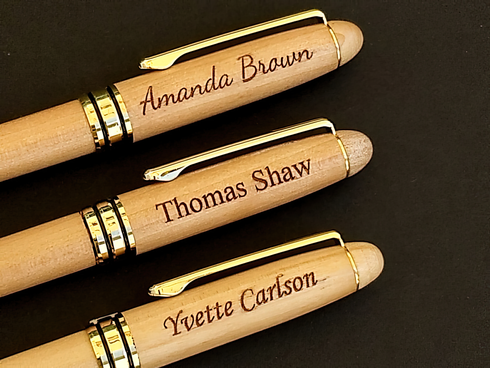 10 Maple Ballpoint Pens