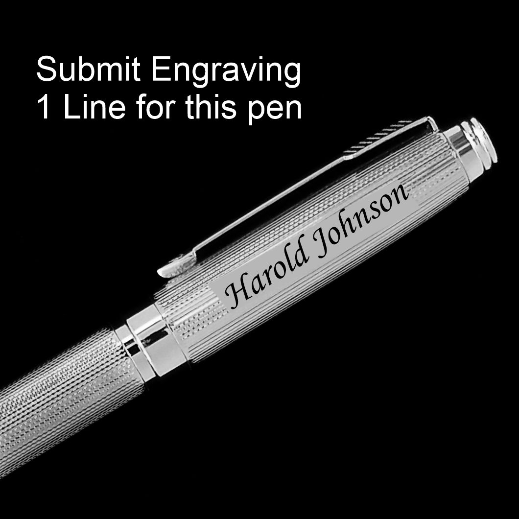 5 Silver Illusion Pen Sets