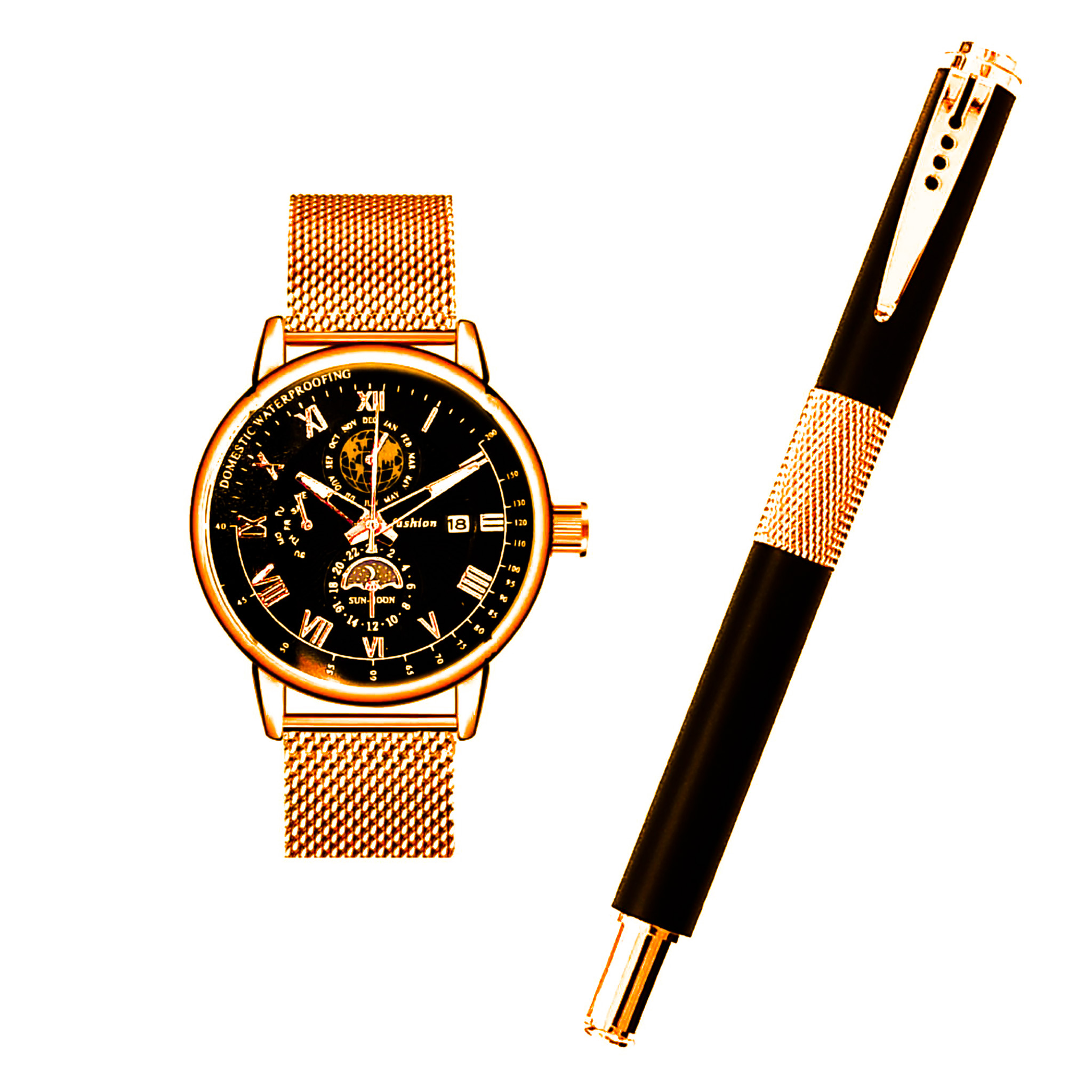 Avant Garde Pen & Watch Set