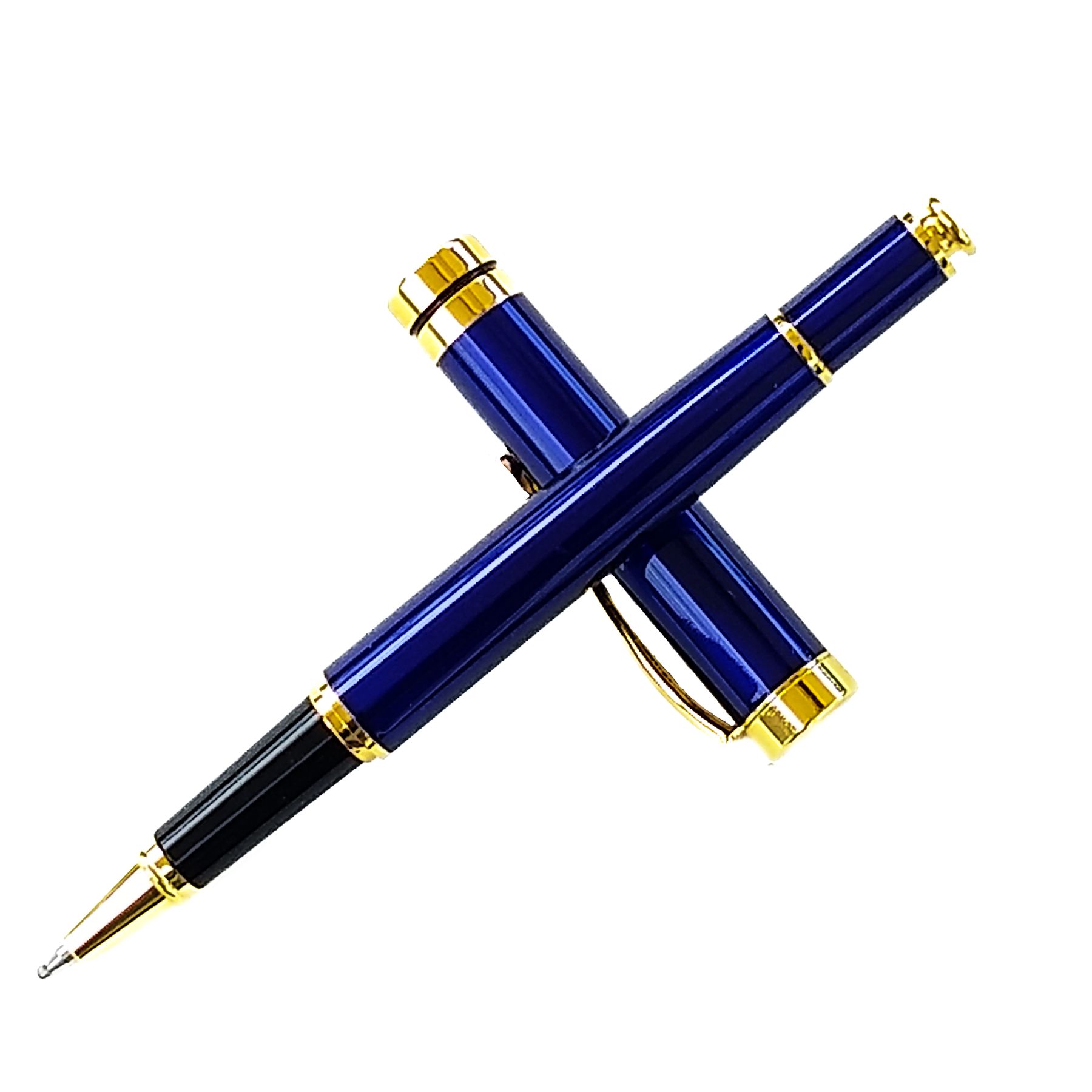Mirrored Cobalt Pen