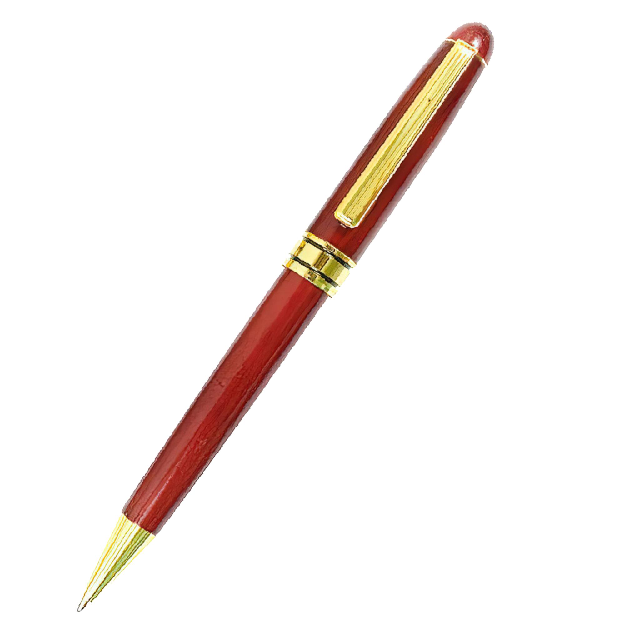 10 Rosewood Ballpoint Pens