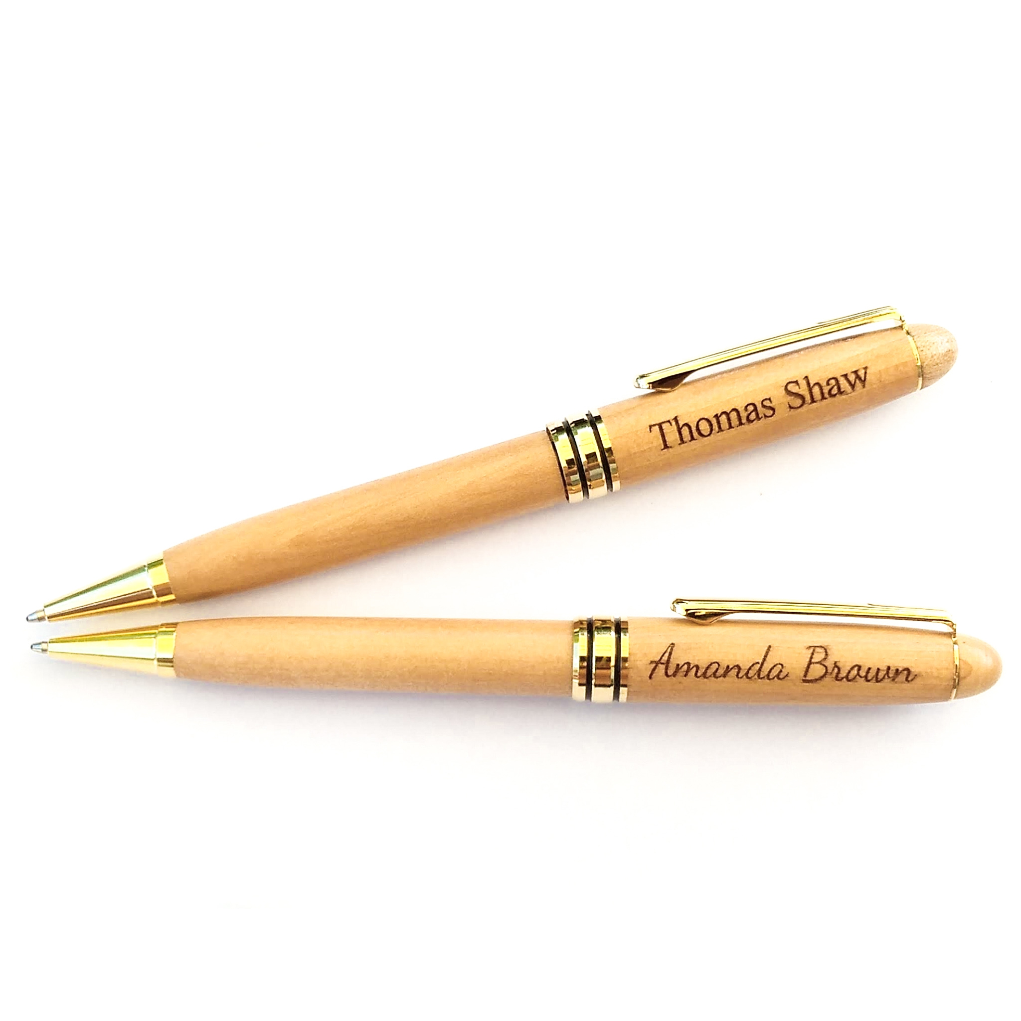 5 Maple Ballpoint Pen Sets