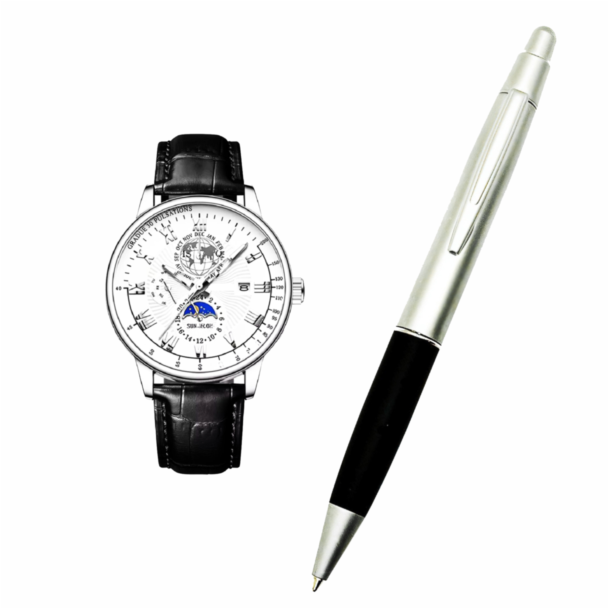 Elite Pen & Watch Set