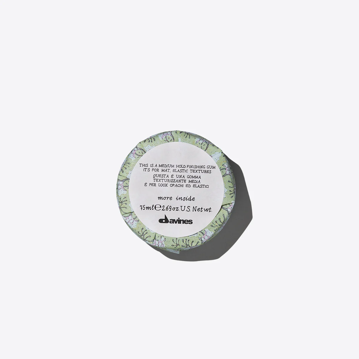 VIDUTINIO STIPRUMO GUMA PLAUKAMS | MEDIUM HOLD FINISHING GUM PH: 5.9